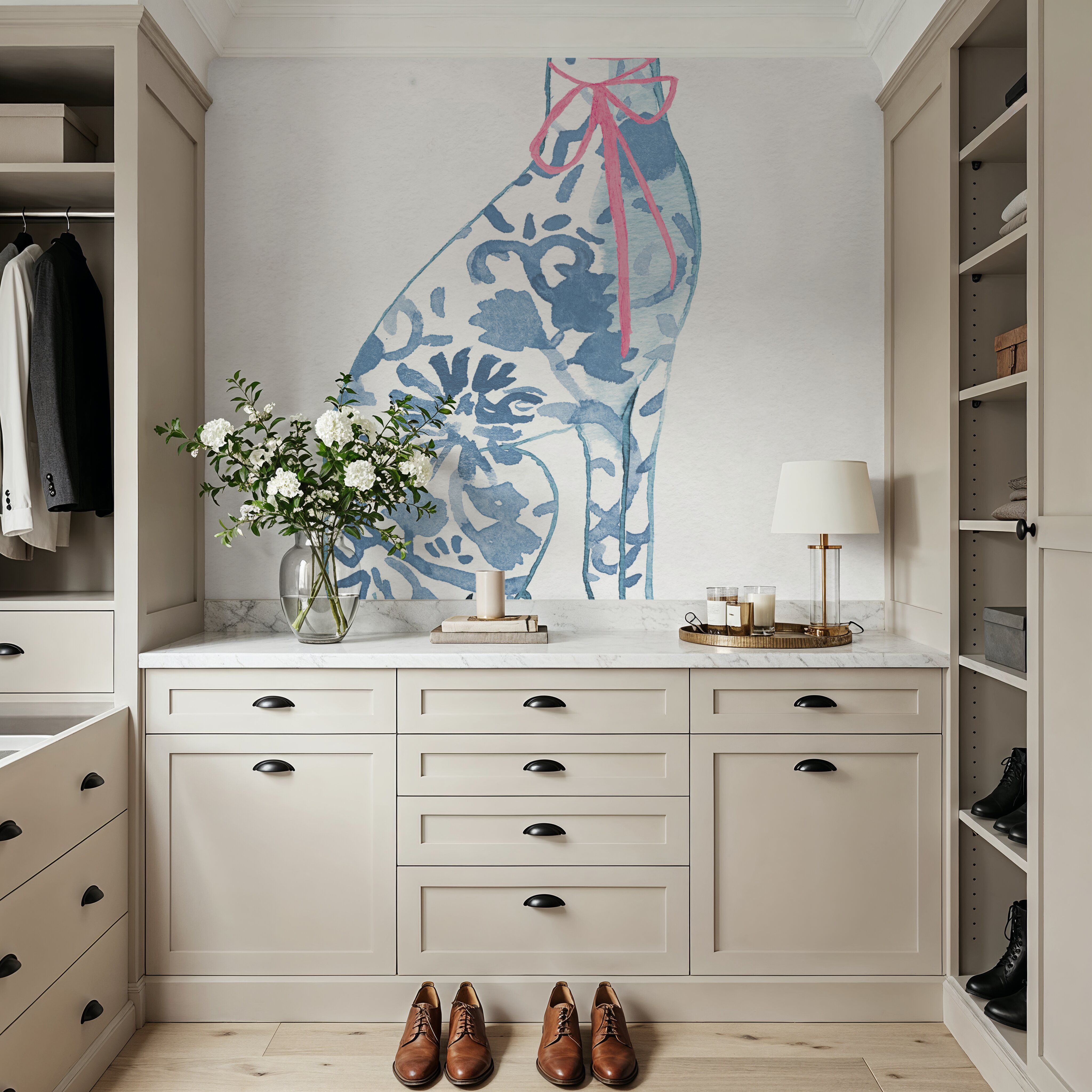 Chinoiserie Dogs II