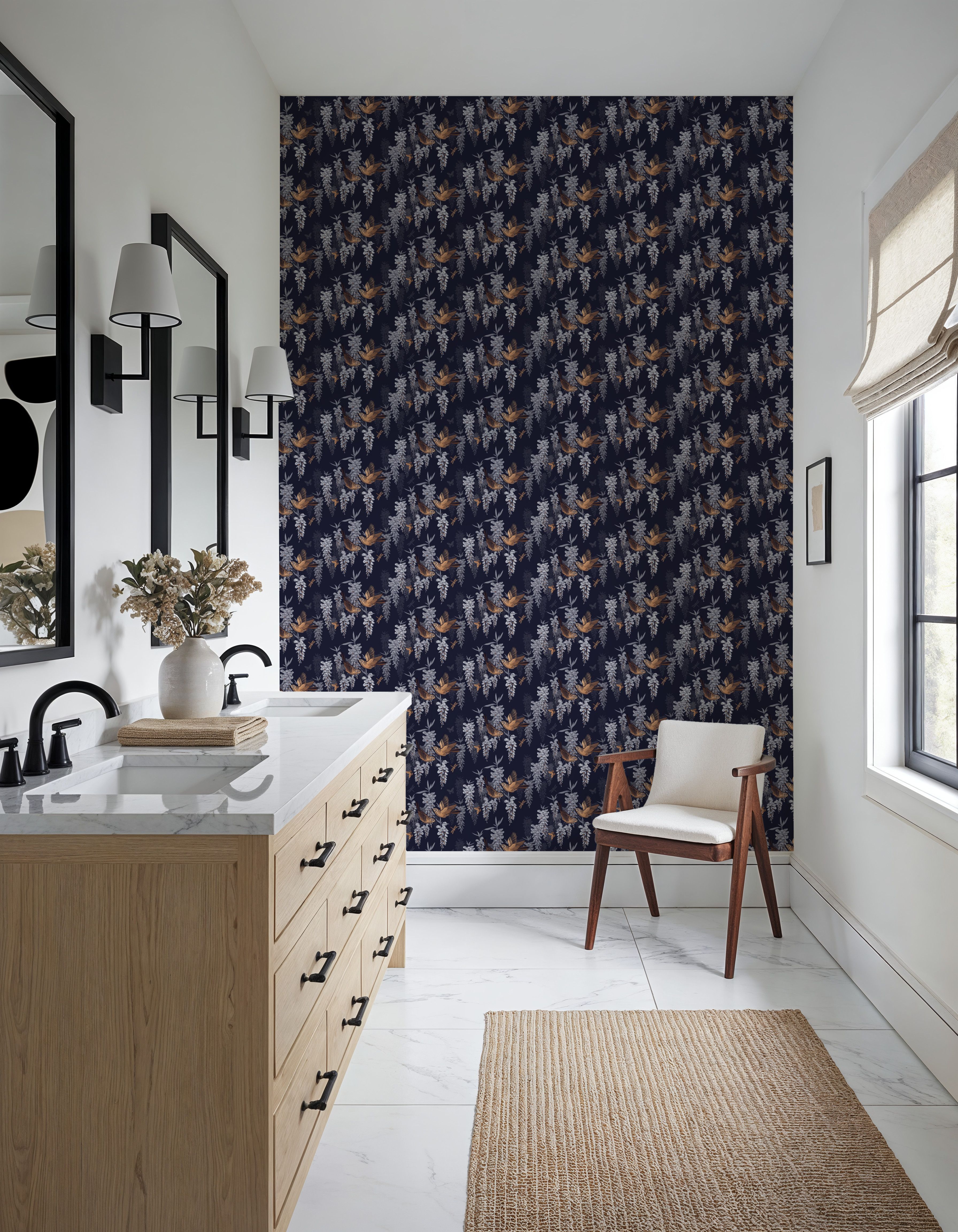 Elegant Birds Pattern