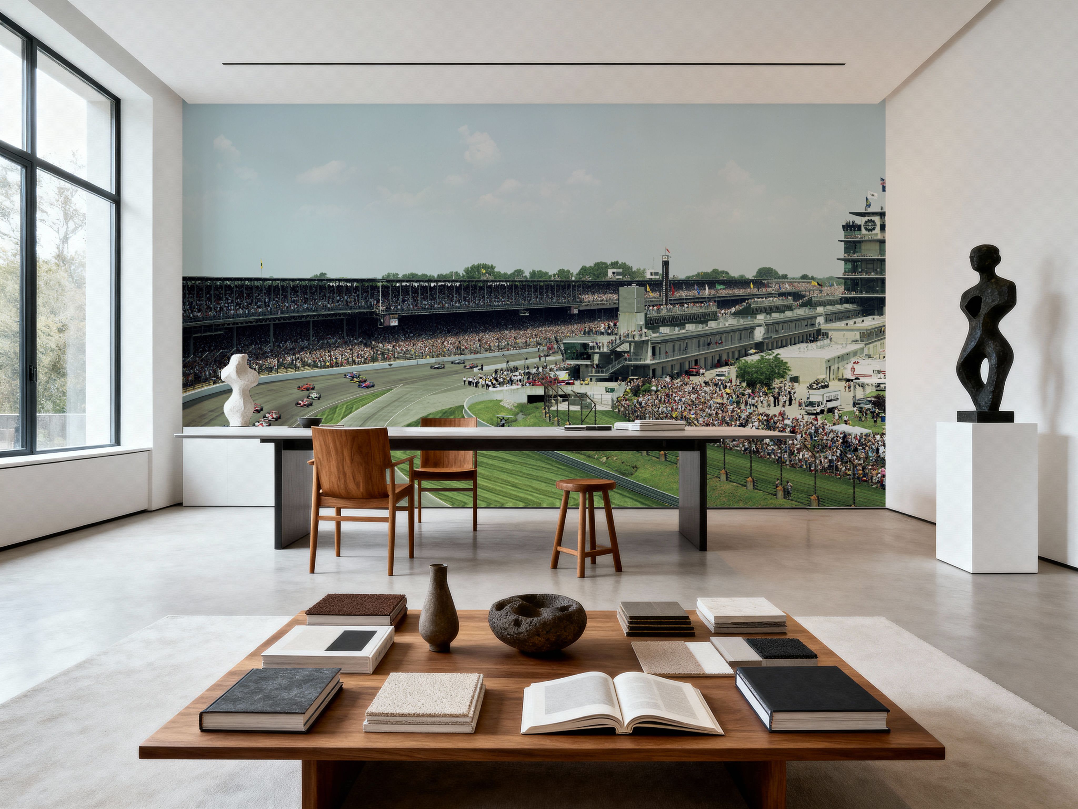 Speed Circuit Grandstand, Tapeten