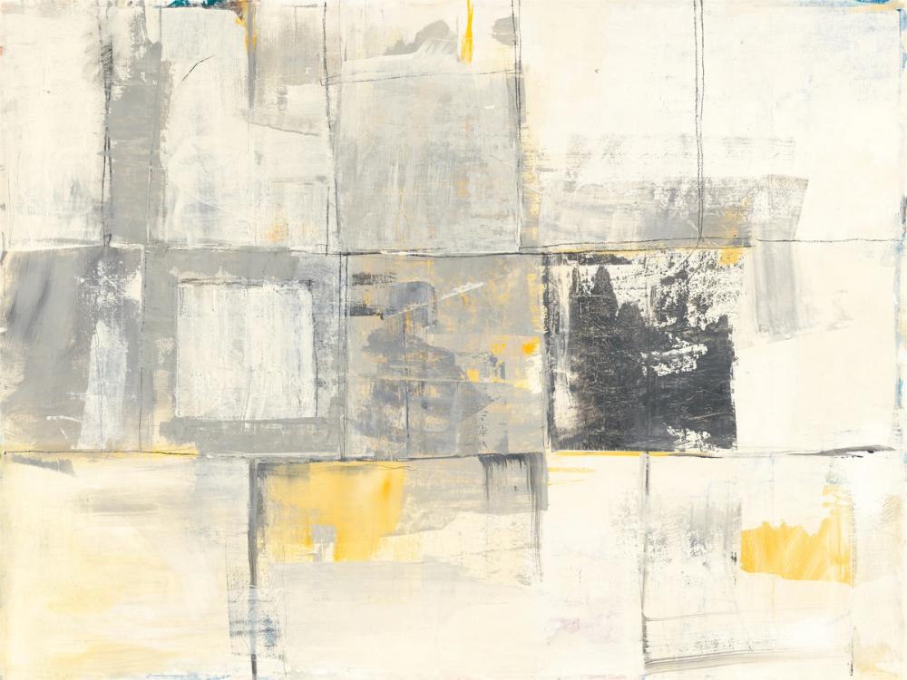 Gray and Yellow Blocks I