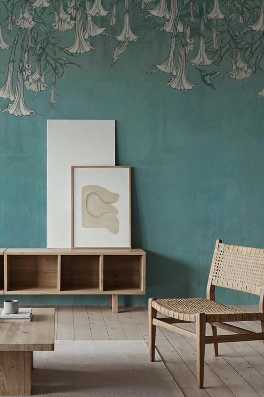 Hummingbirds and Trumpets Green