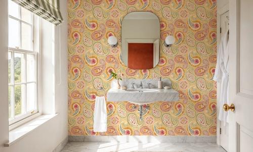 Harvest Paisley Yellow