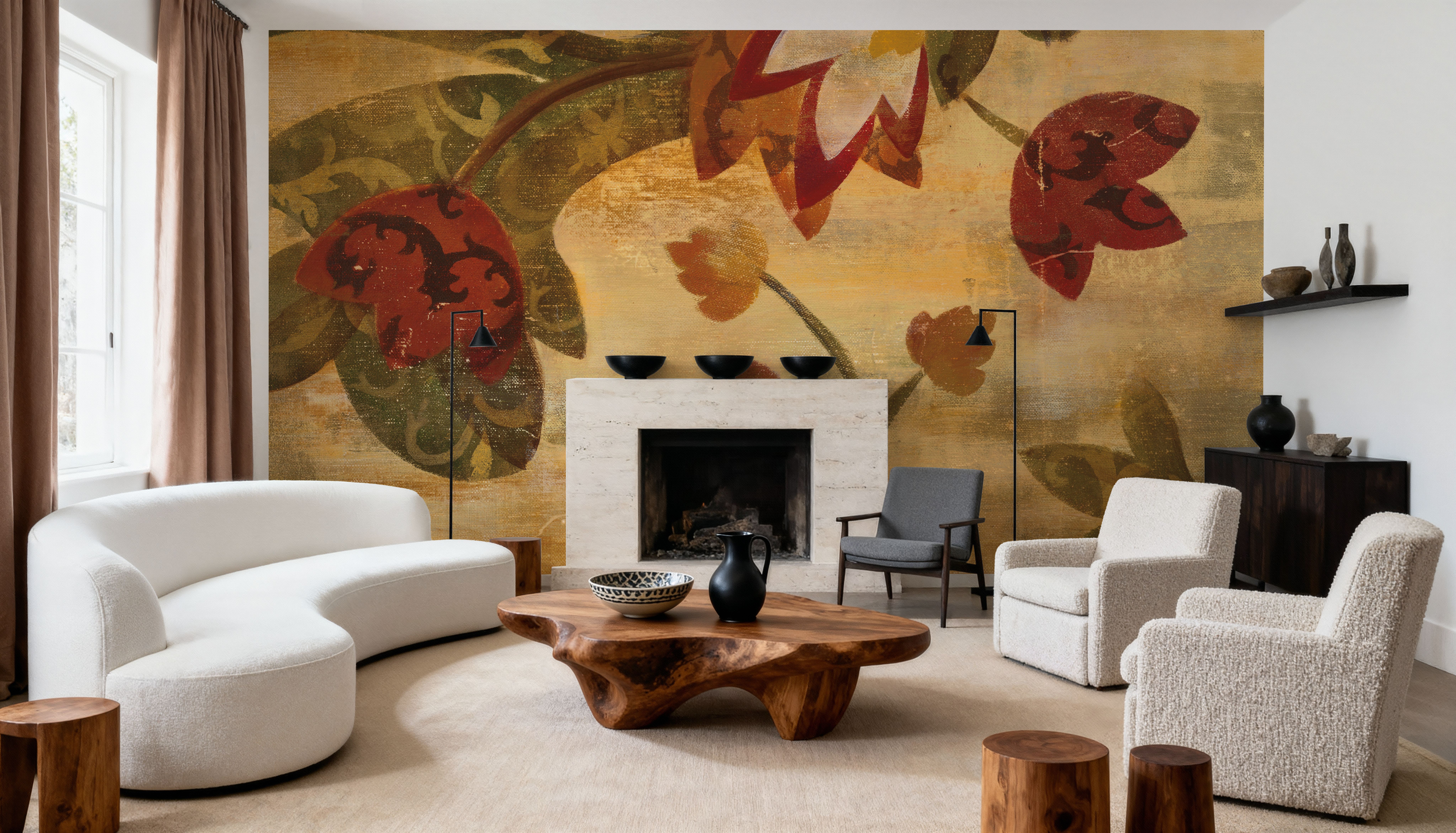 Woven Dreams III, Wallpaper