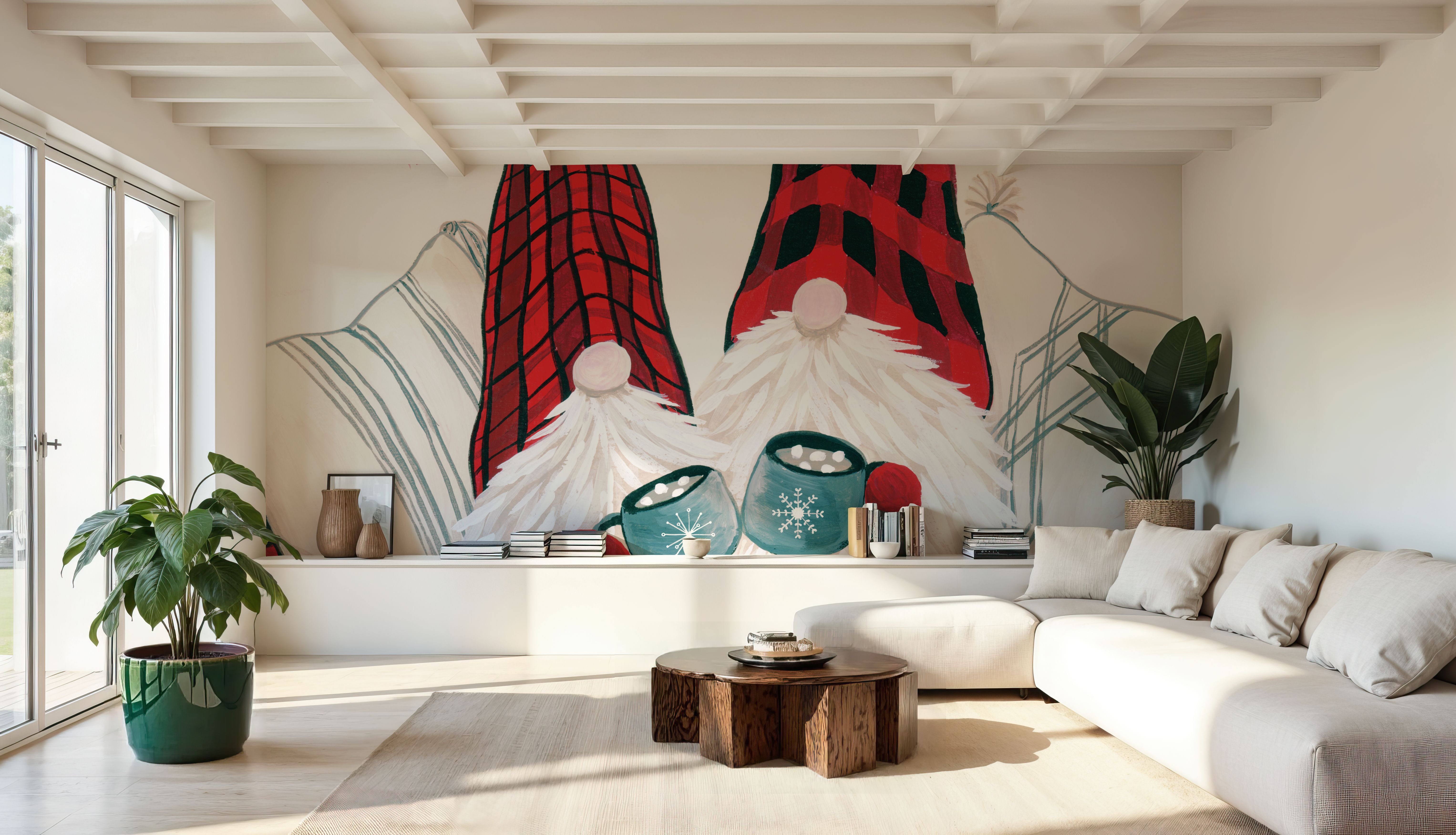 Christmas Gnomes Cocoa Party II