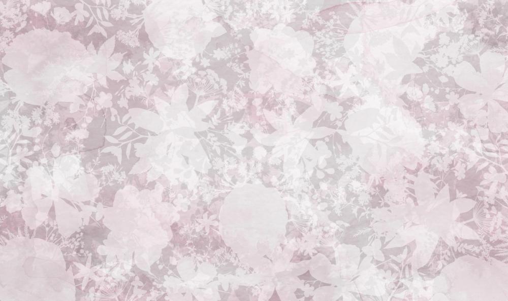 Flower Silhouette Red