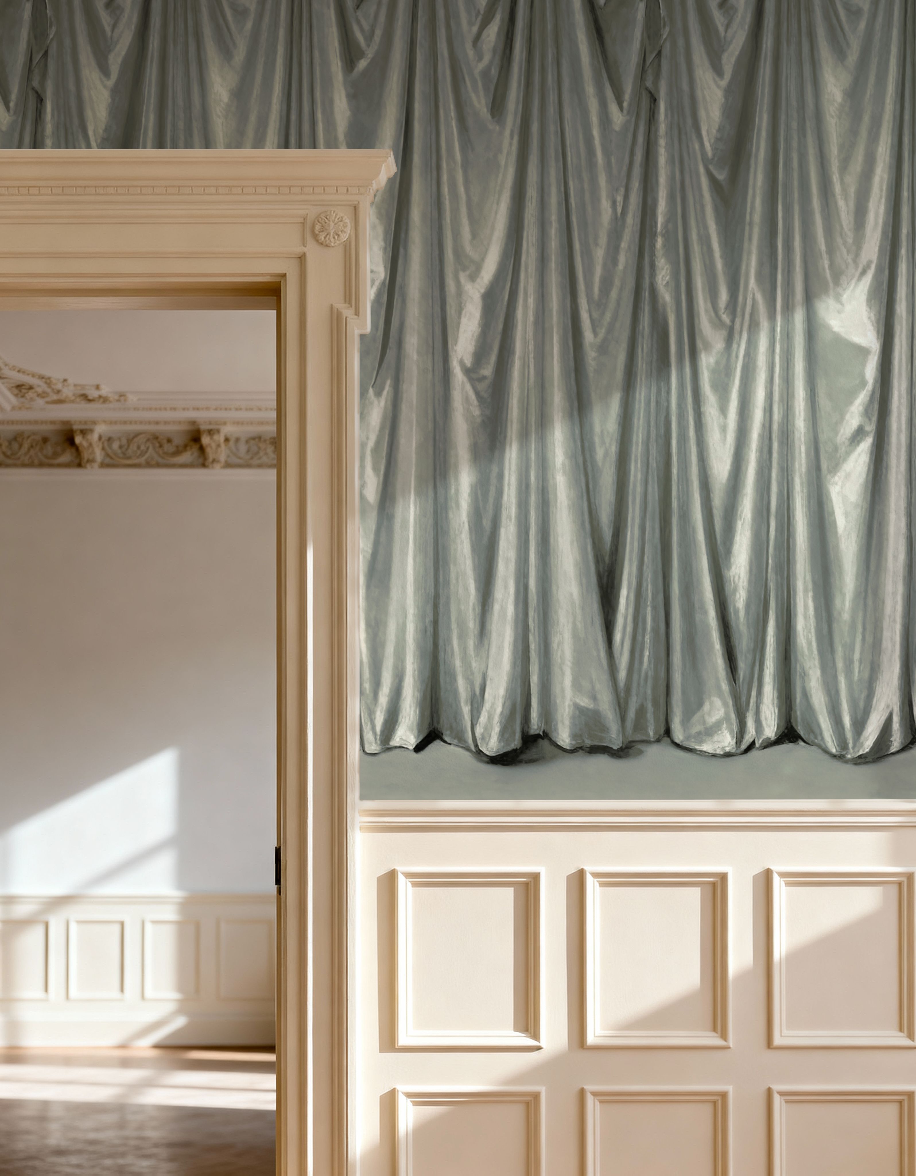 Medici Drapes, Sage