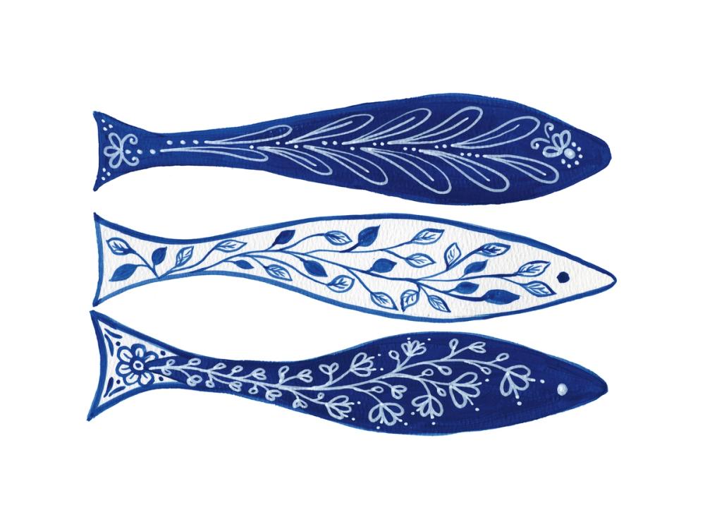 Coastal Chinoiserie VIII