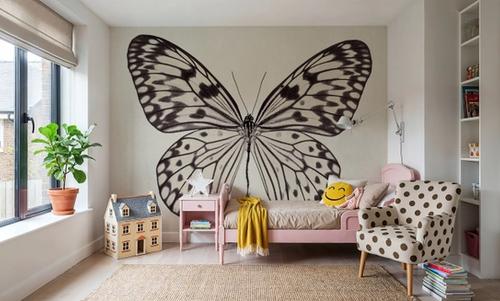 Butterfly V Gray