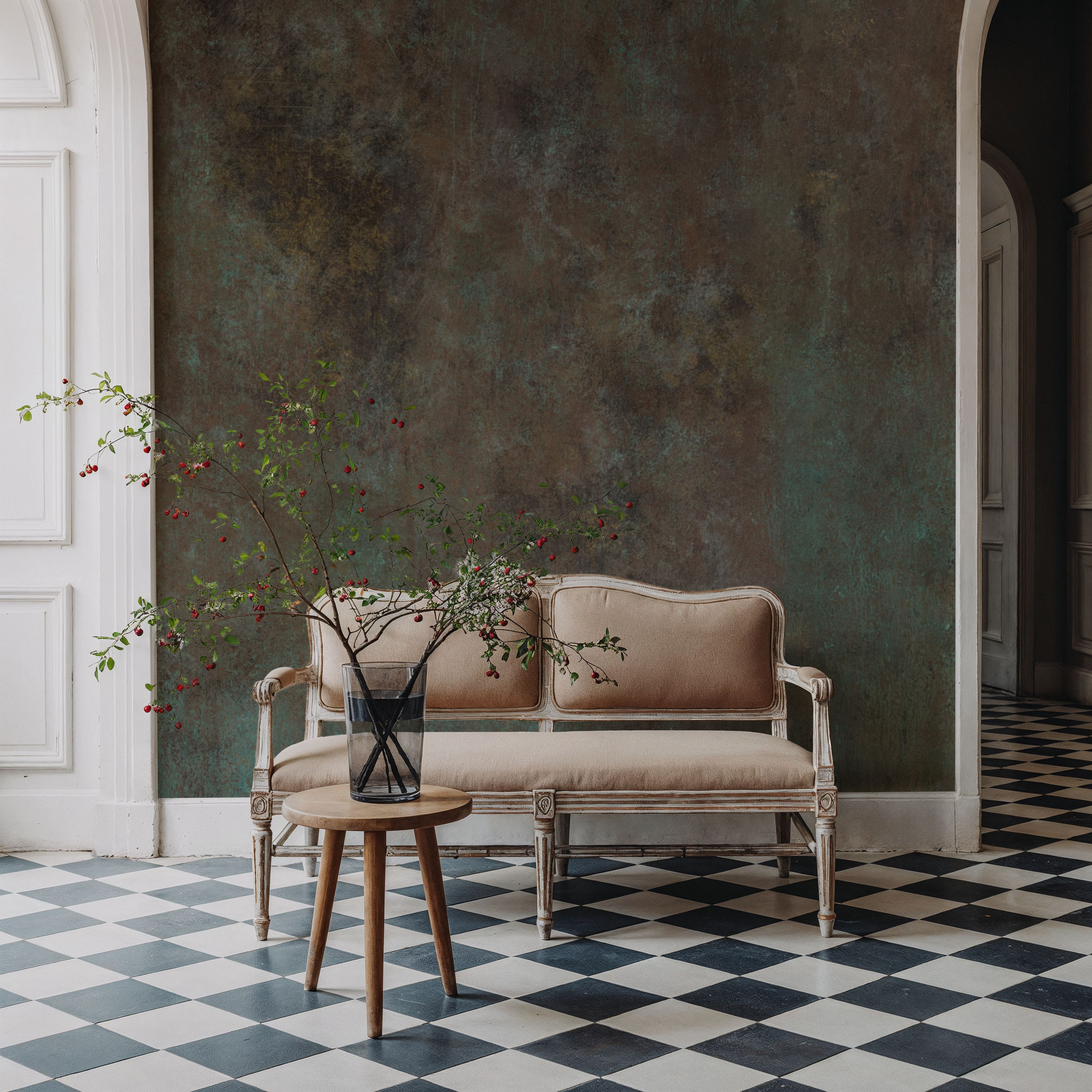 Distressed Copper Panoramic