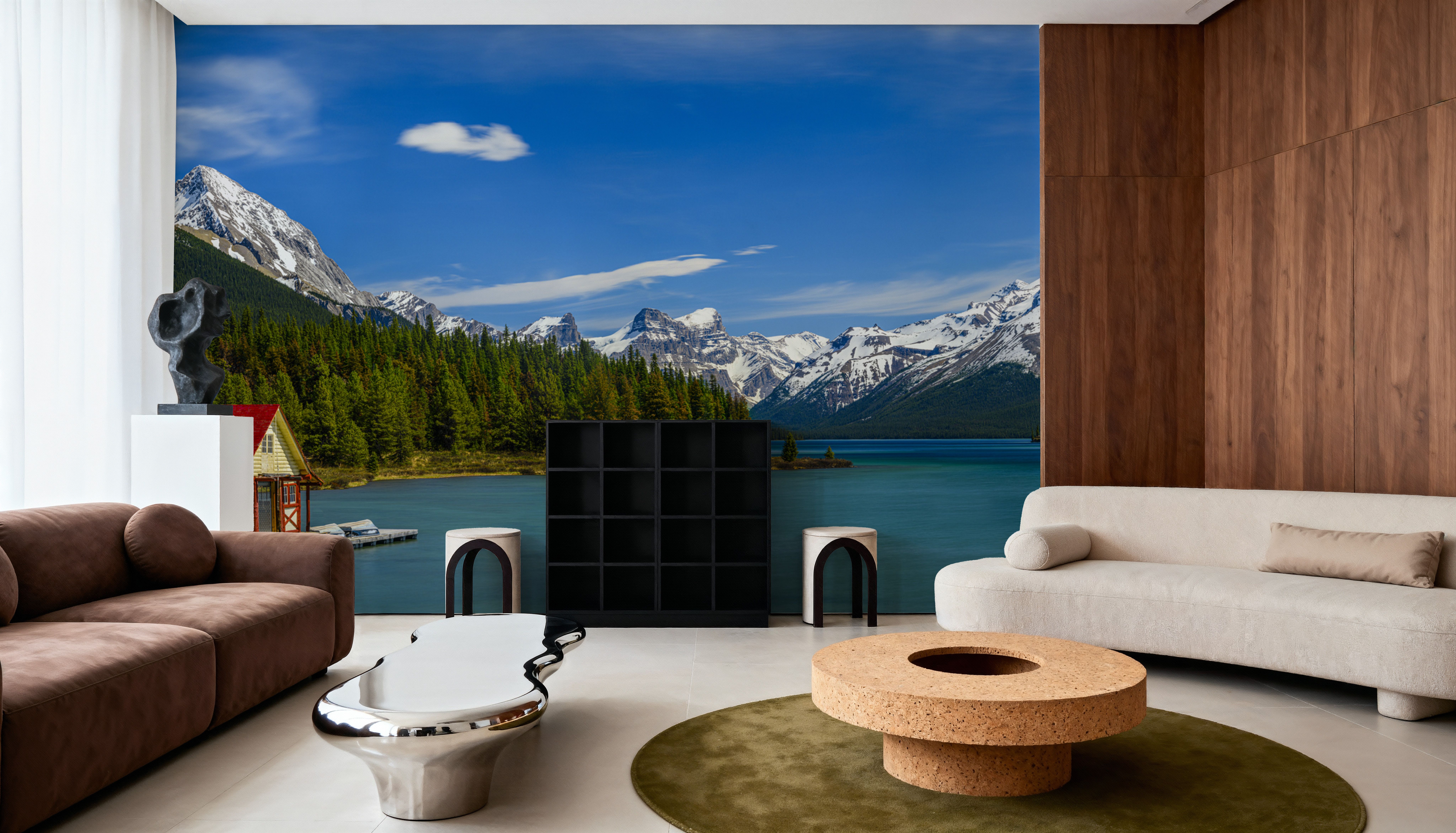 Canadian Boathouse, Wallpaper