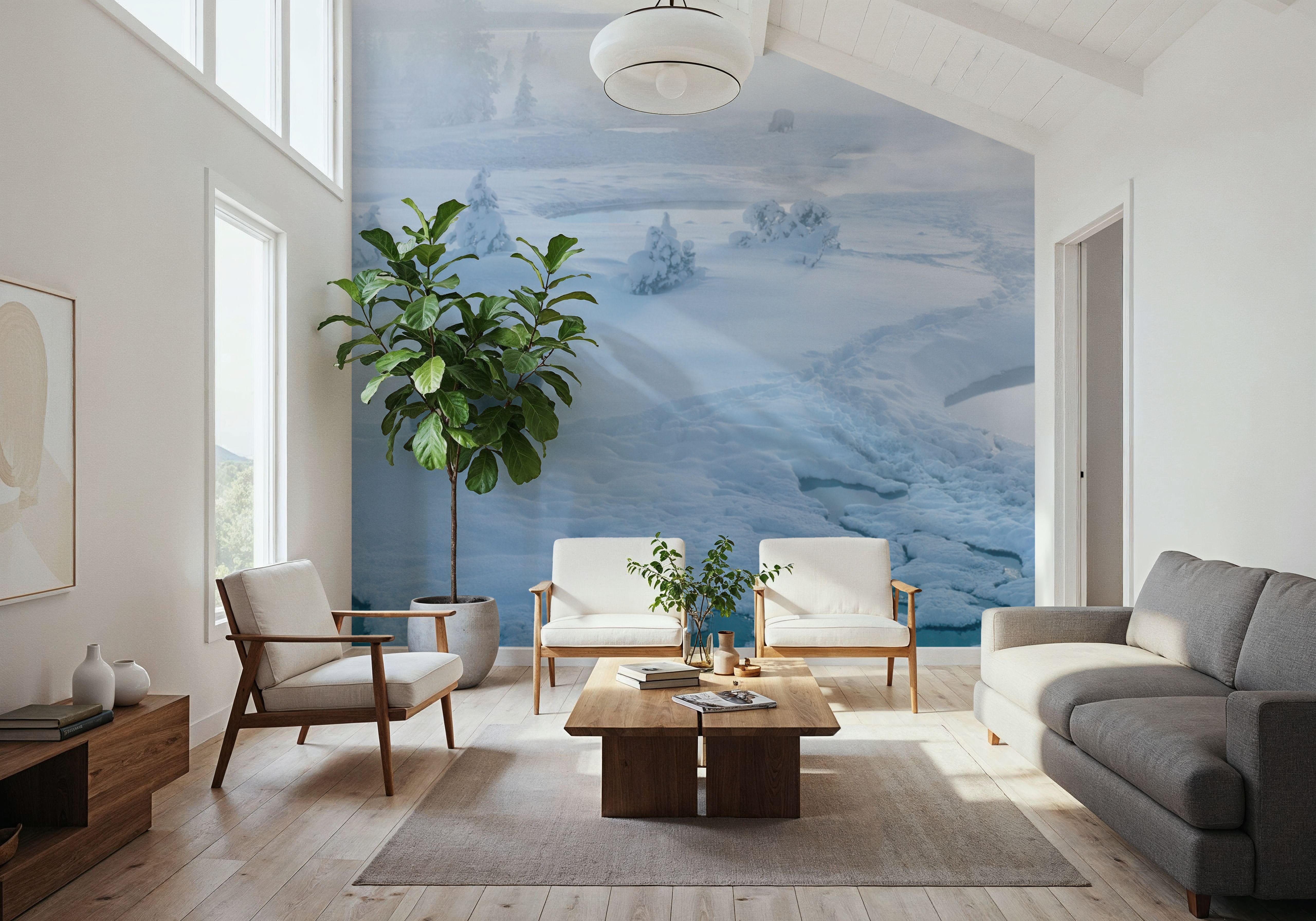 Yellowstone Bison, Papier peint