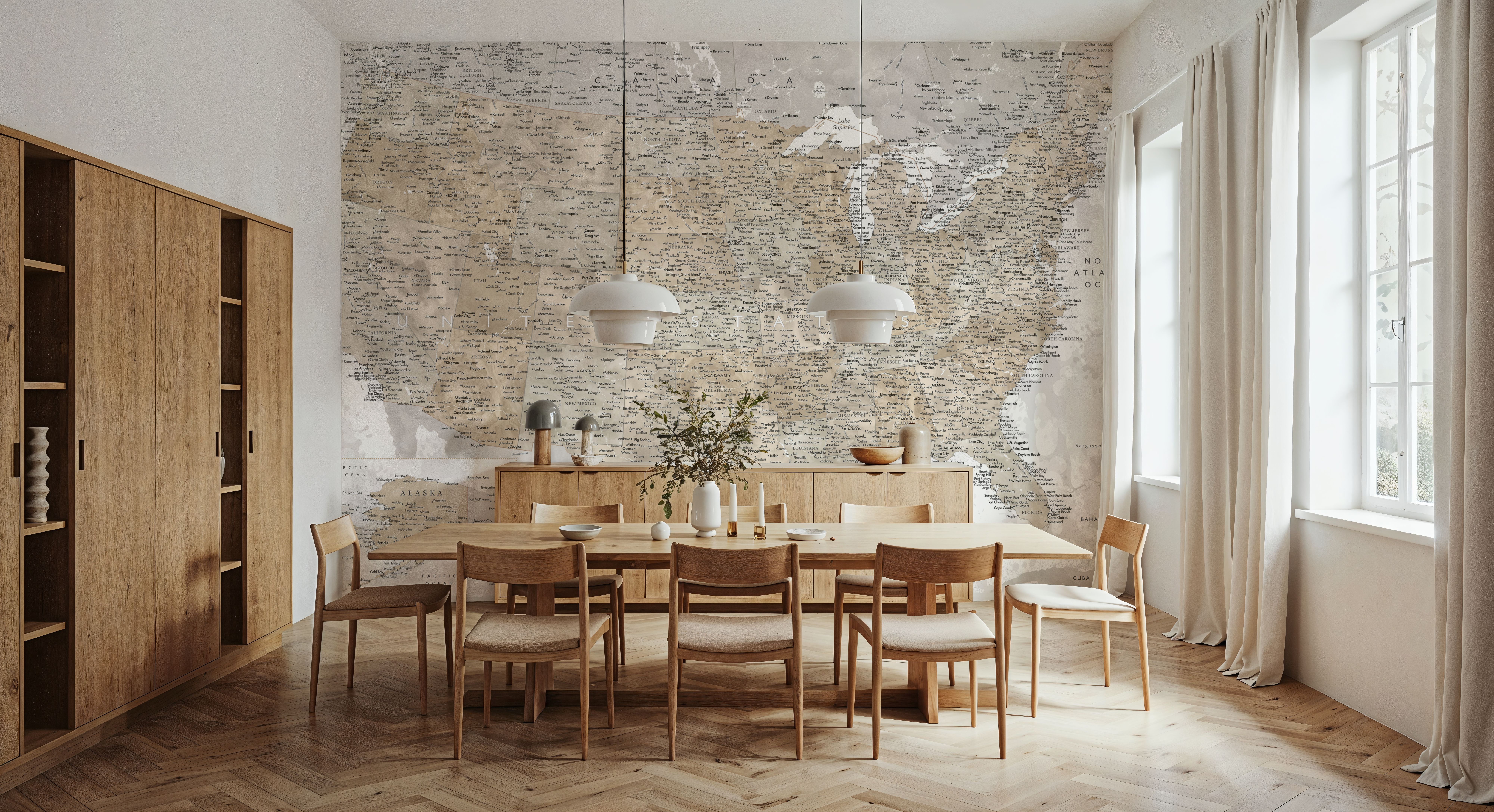 US Map Detailed - Kacia