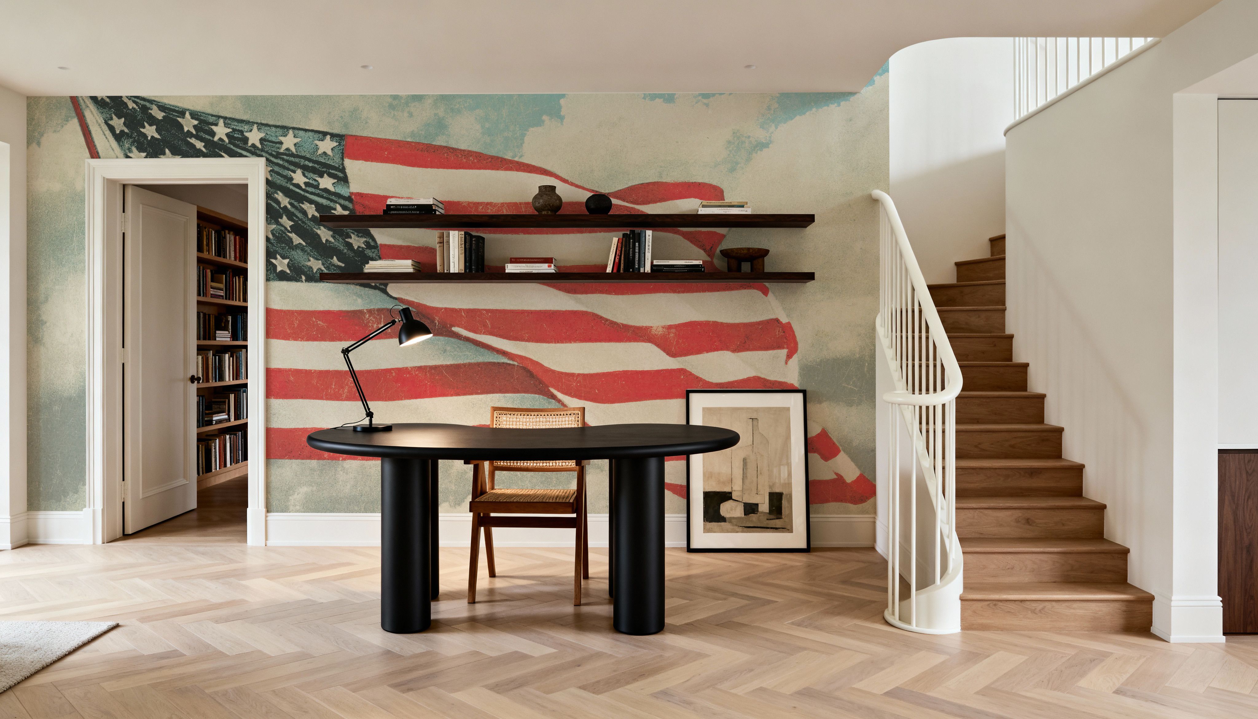 Grand Old Flag, Wallpaper