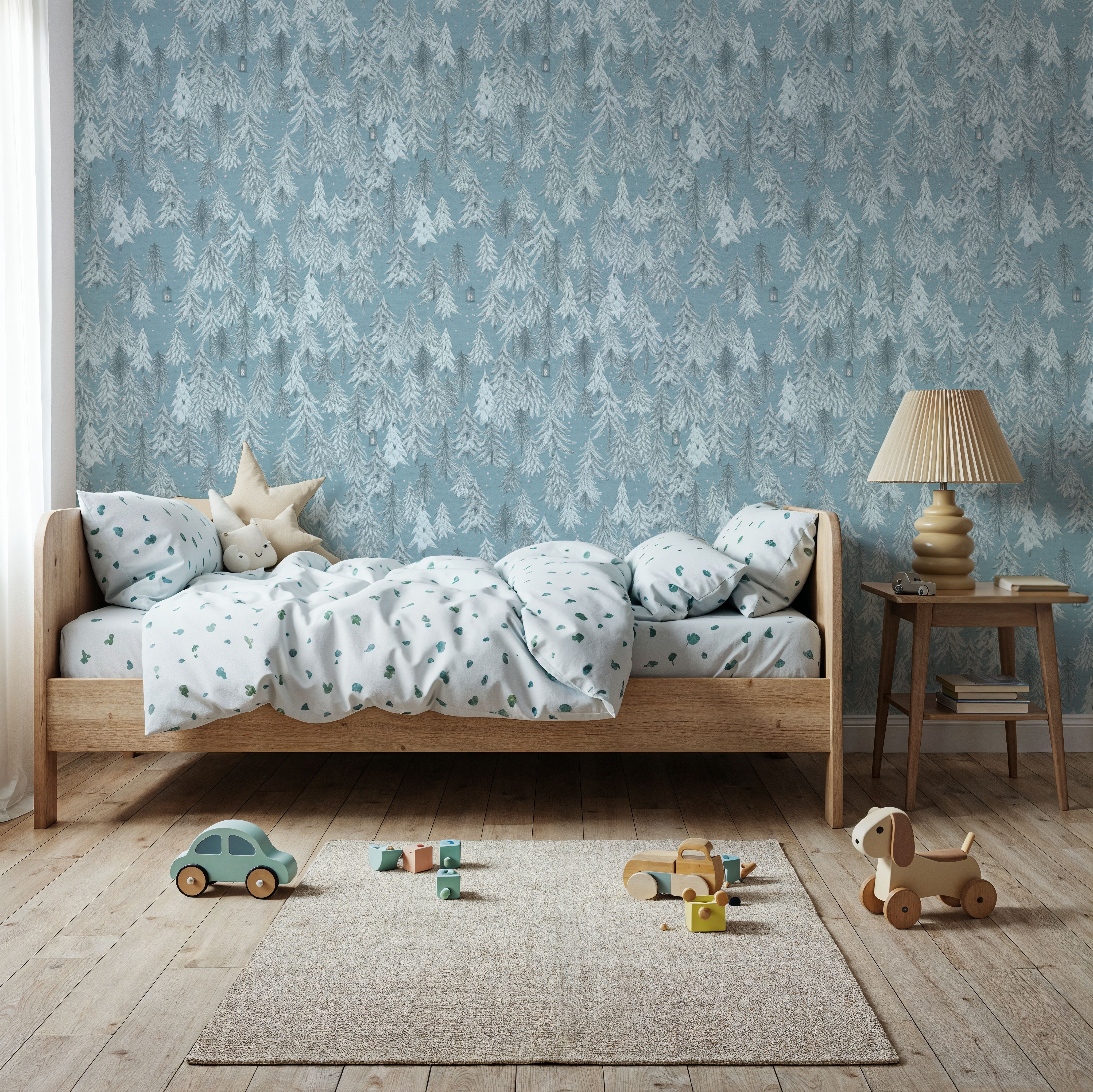 Forest Lanterns, Dusty Blue