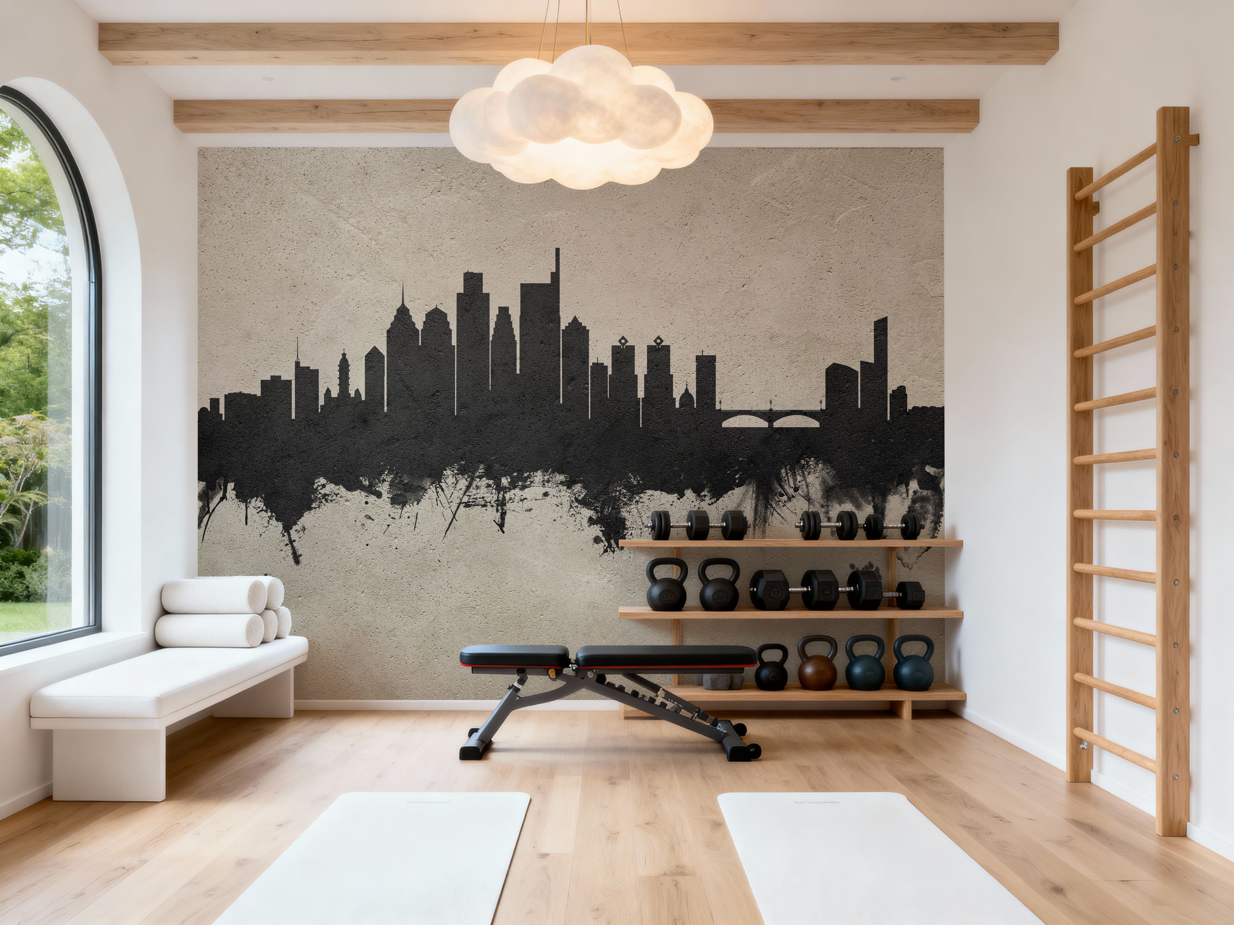 Philadelphia Skyline Concrete