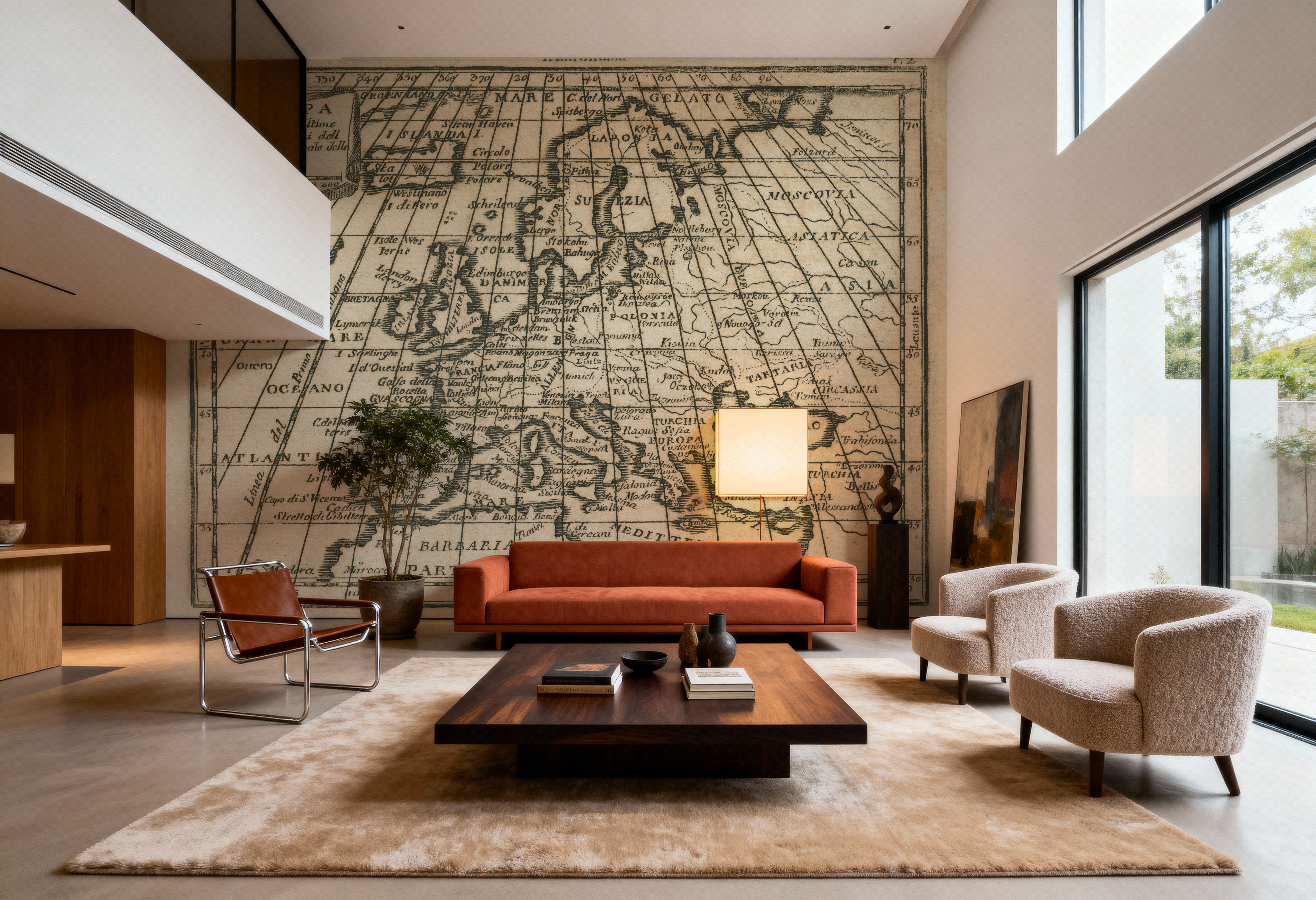 Vintage Europa, Wallpaper