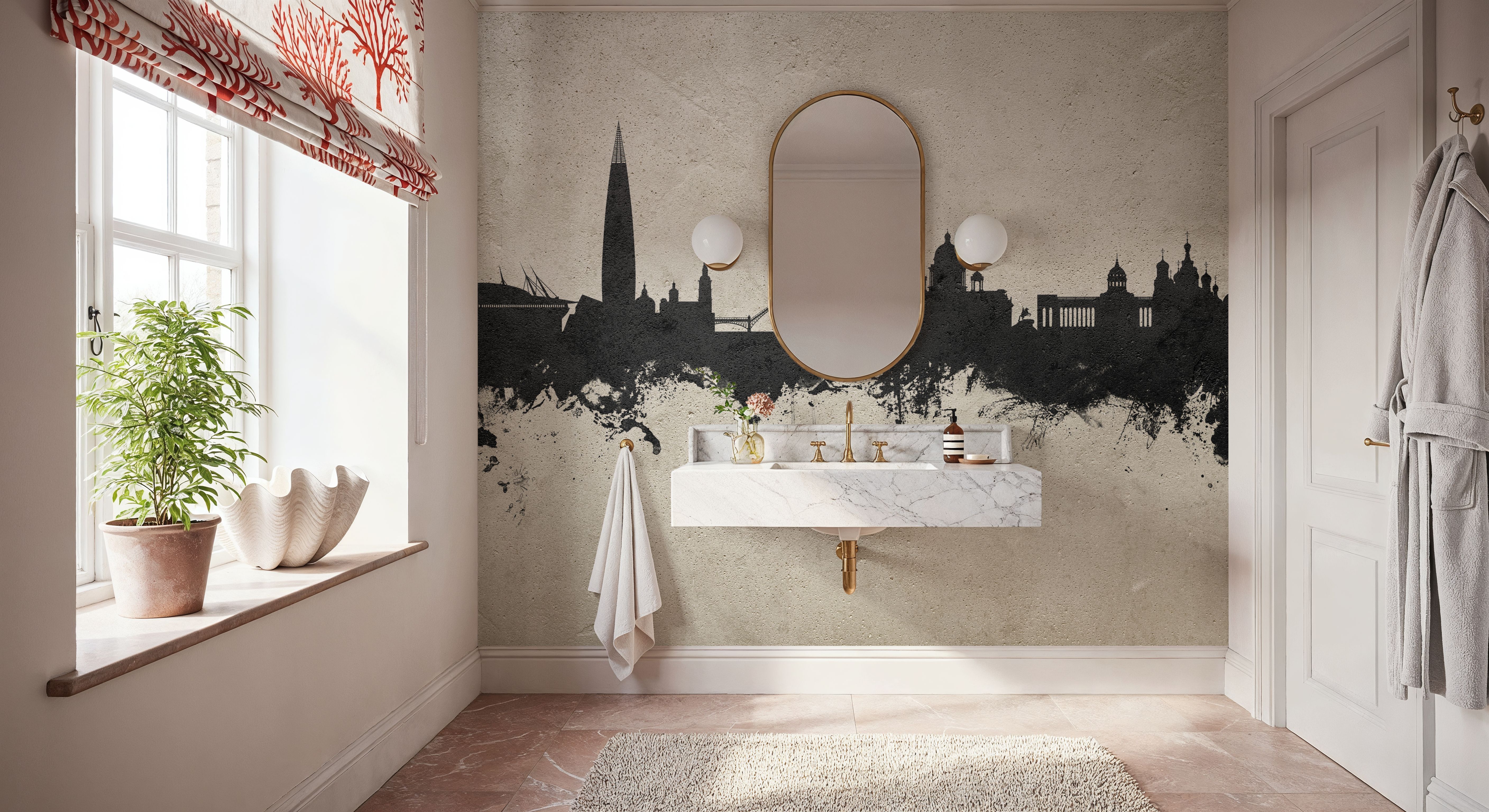 St Petersbug Russia Skyline Concrete