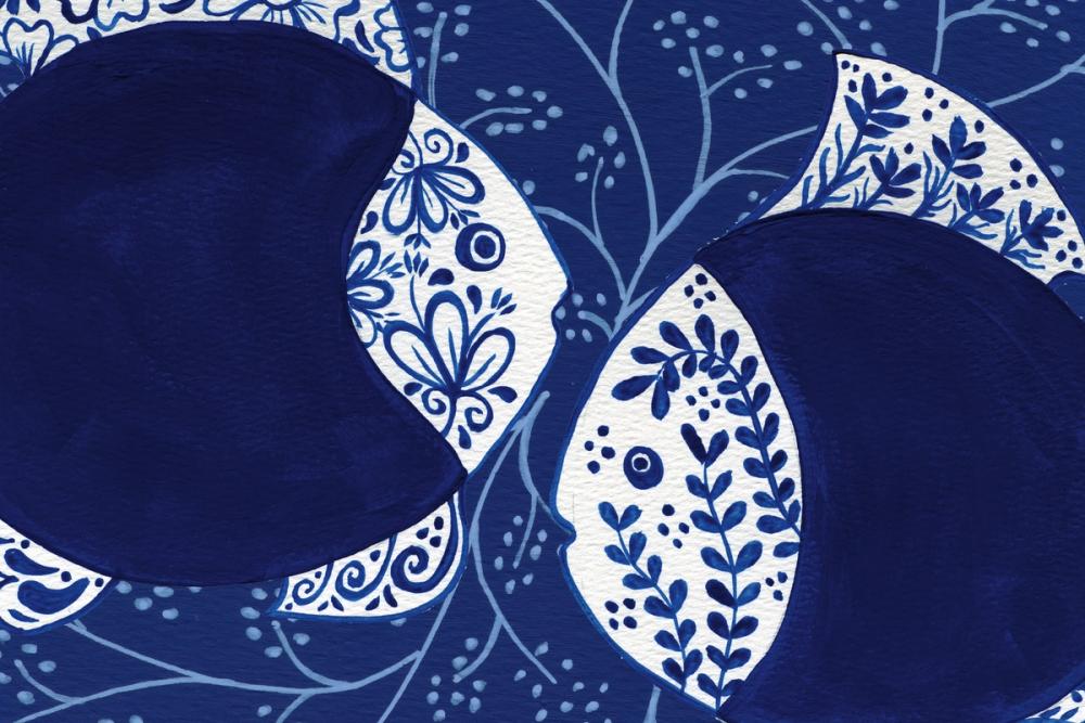 Coastal Chinoiserie IX