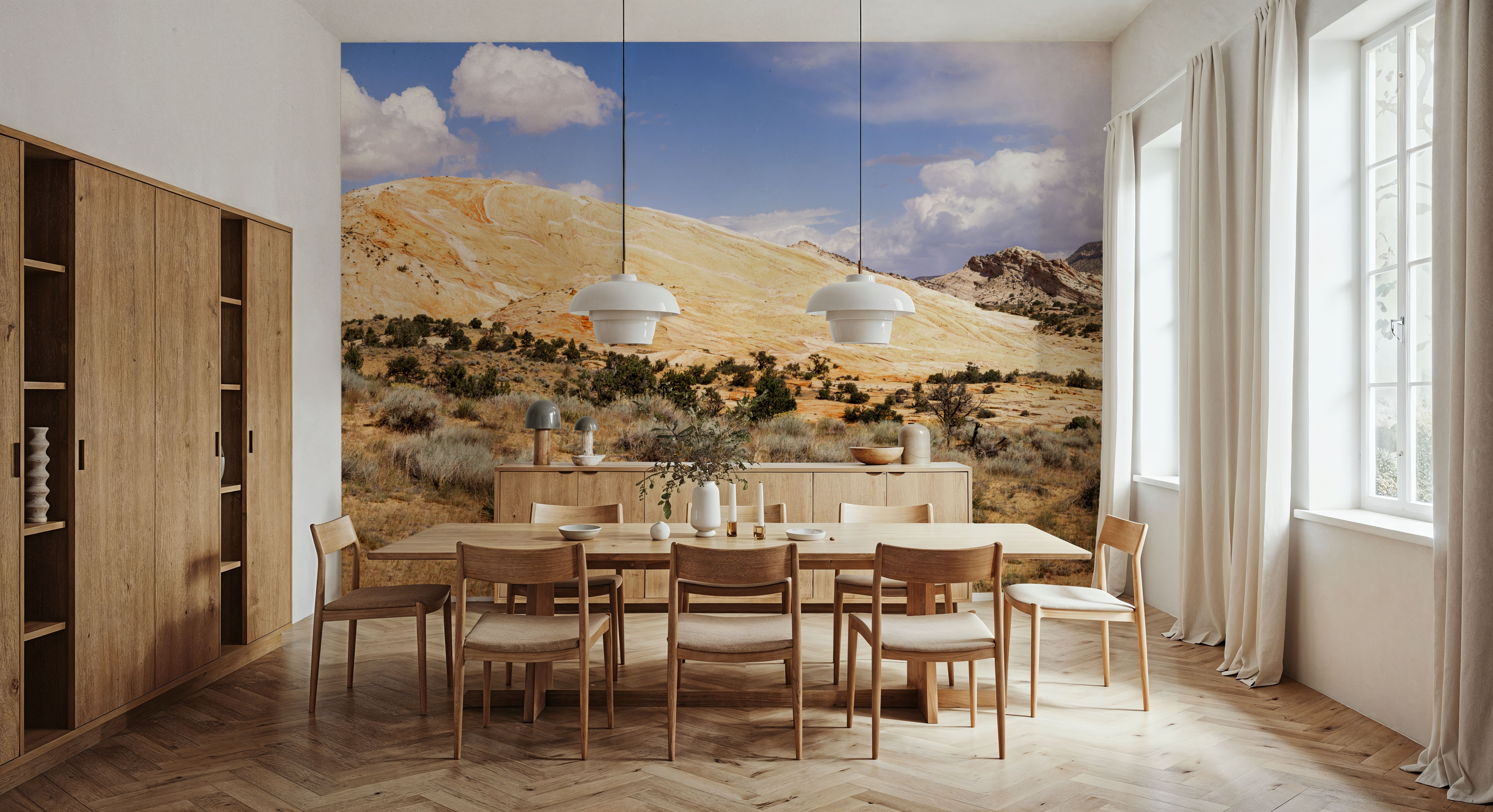 Golden Butte, Papier peint