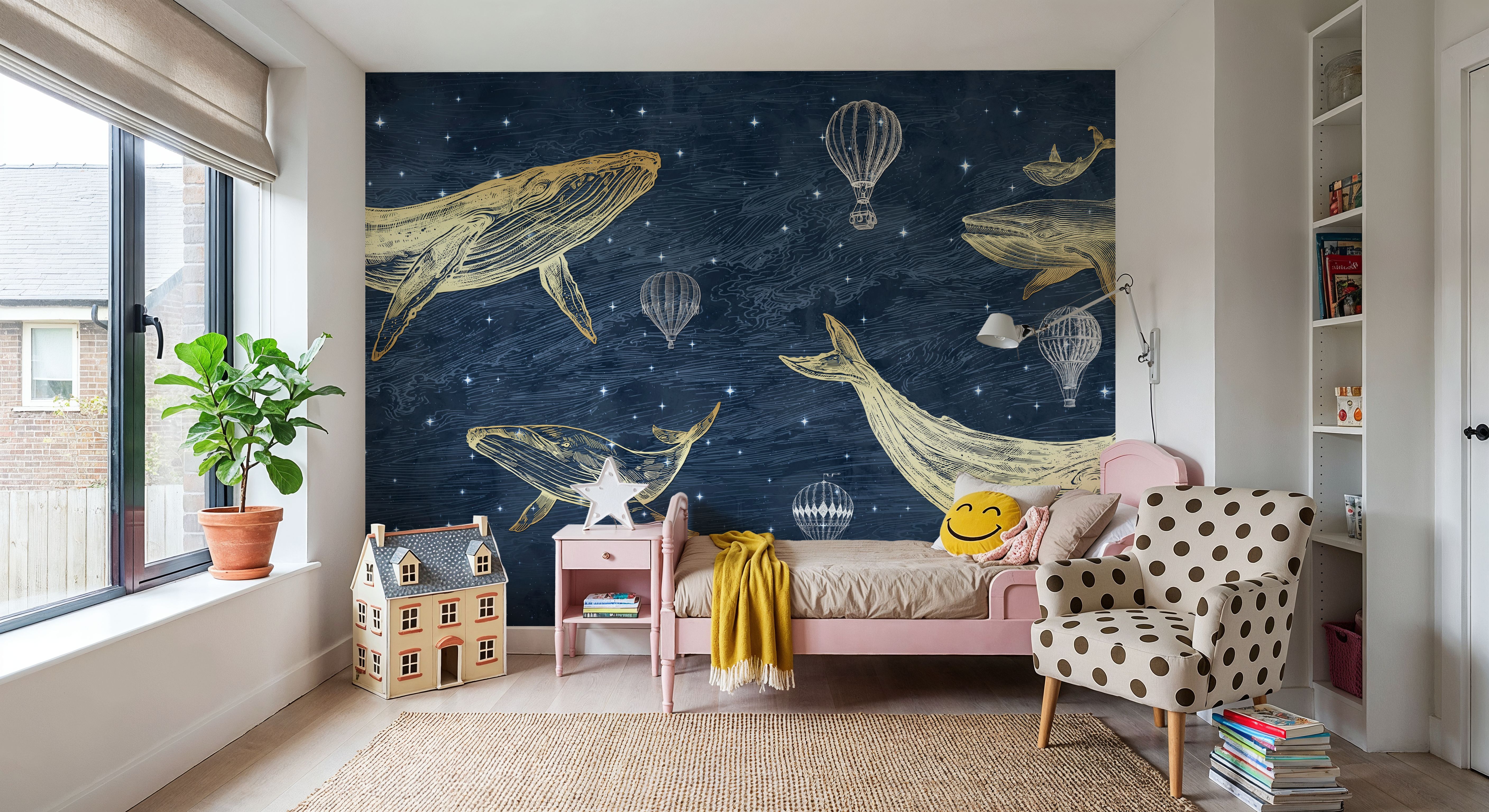 Whales in The Sky with Balloons, Midnight