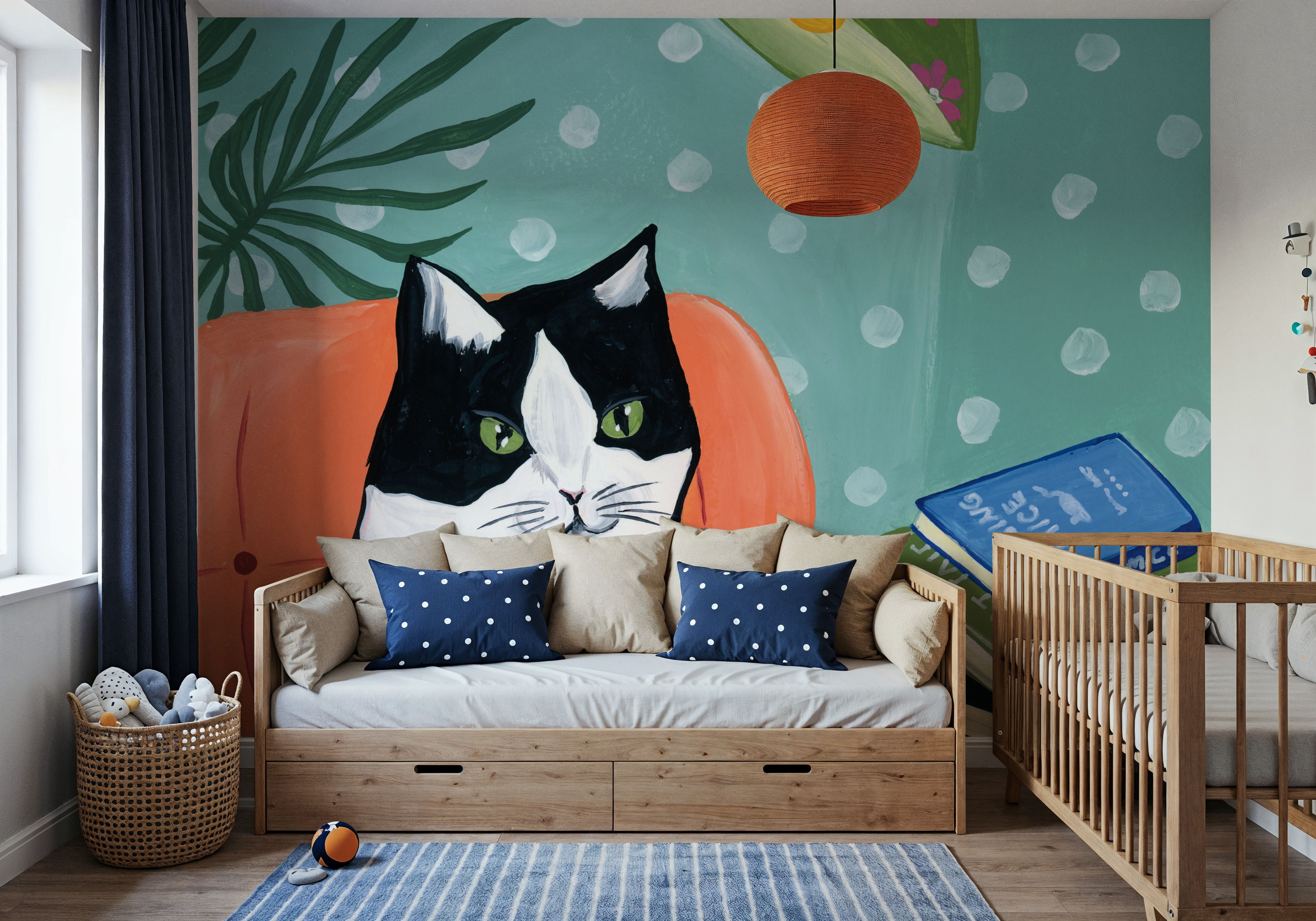 The Purrfect Chapter I, Papel pintado