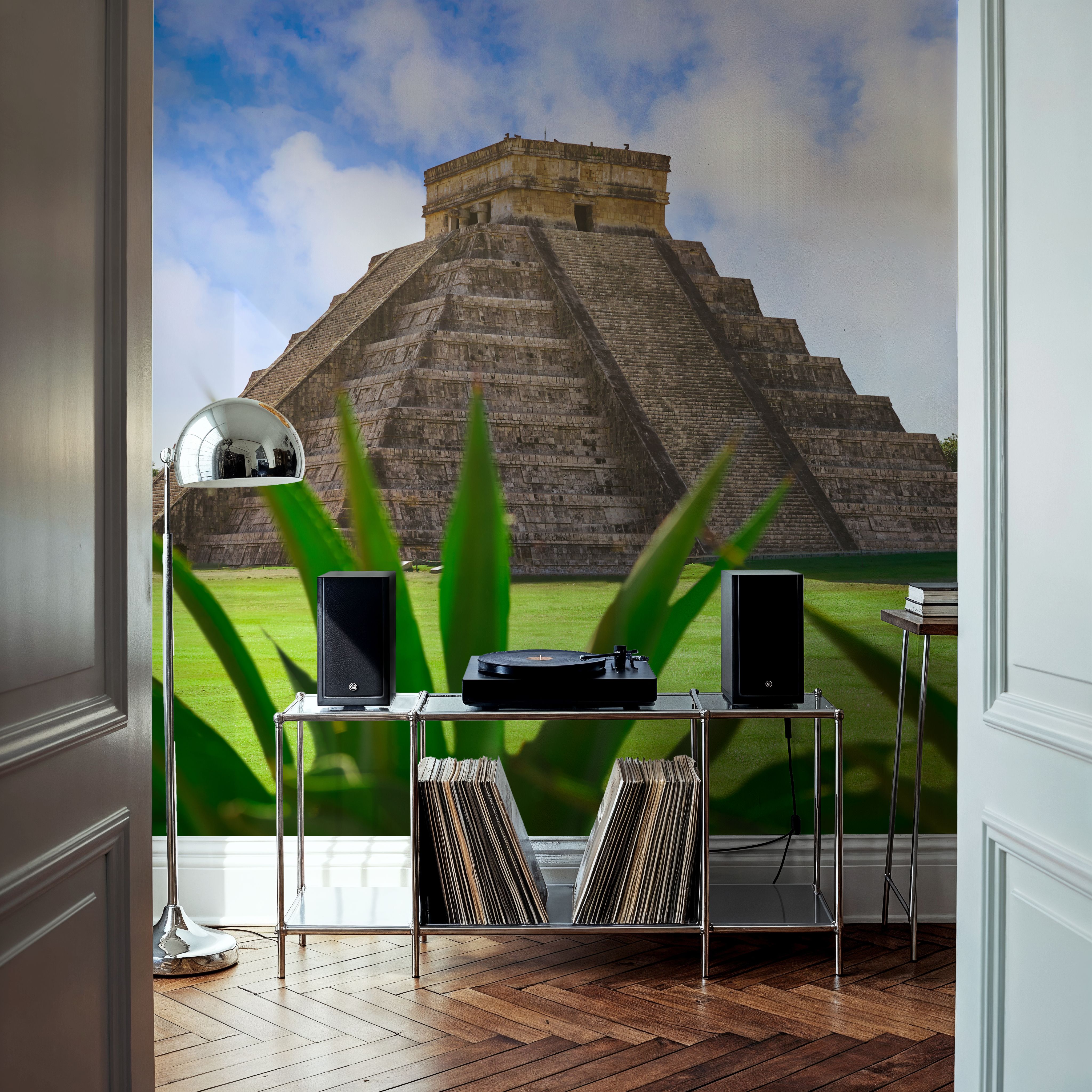 Majestic Mesoamerican Pyramid