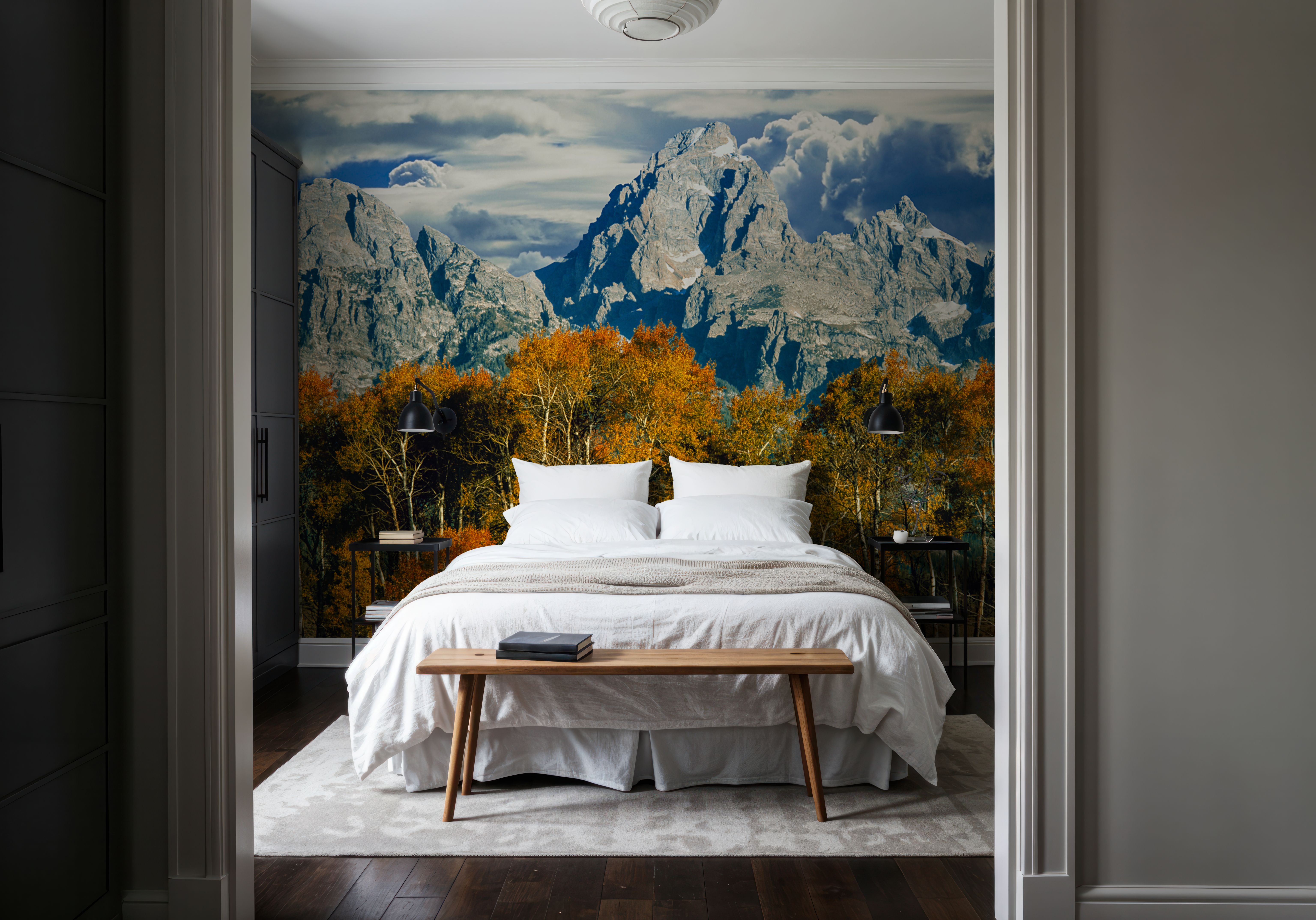 Autumn Mountain Vista, Papel de parede