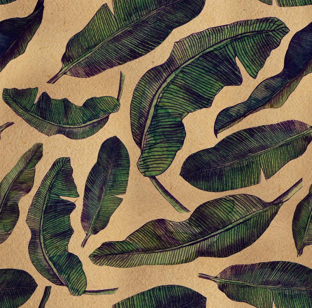 Veined Banana Leaf