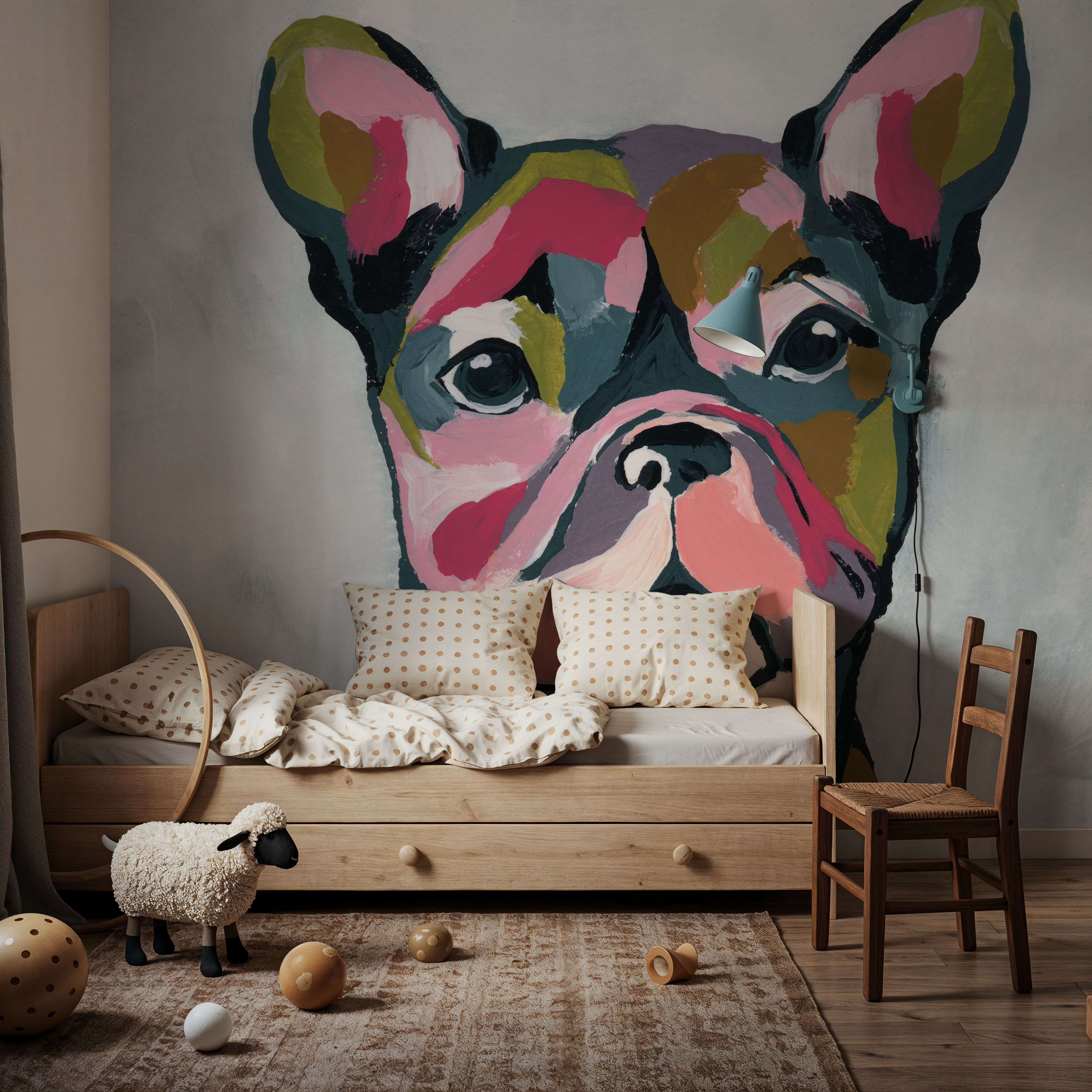 Abstract French Bulldog