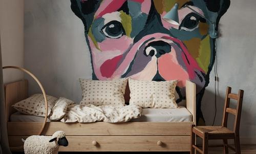Abstract French Bulldog