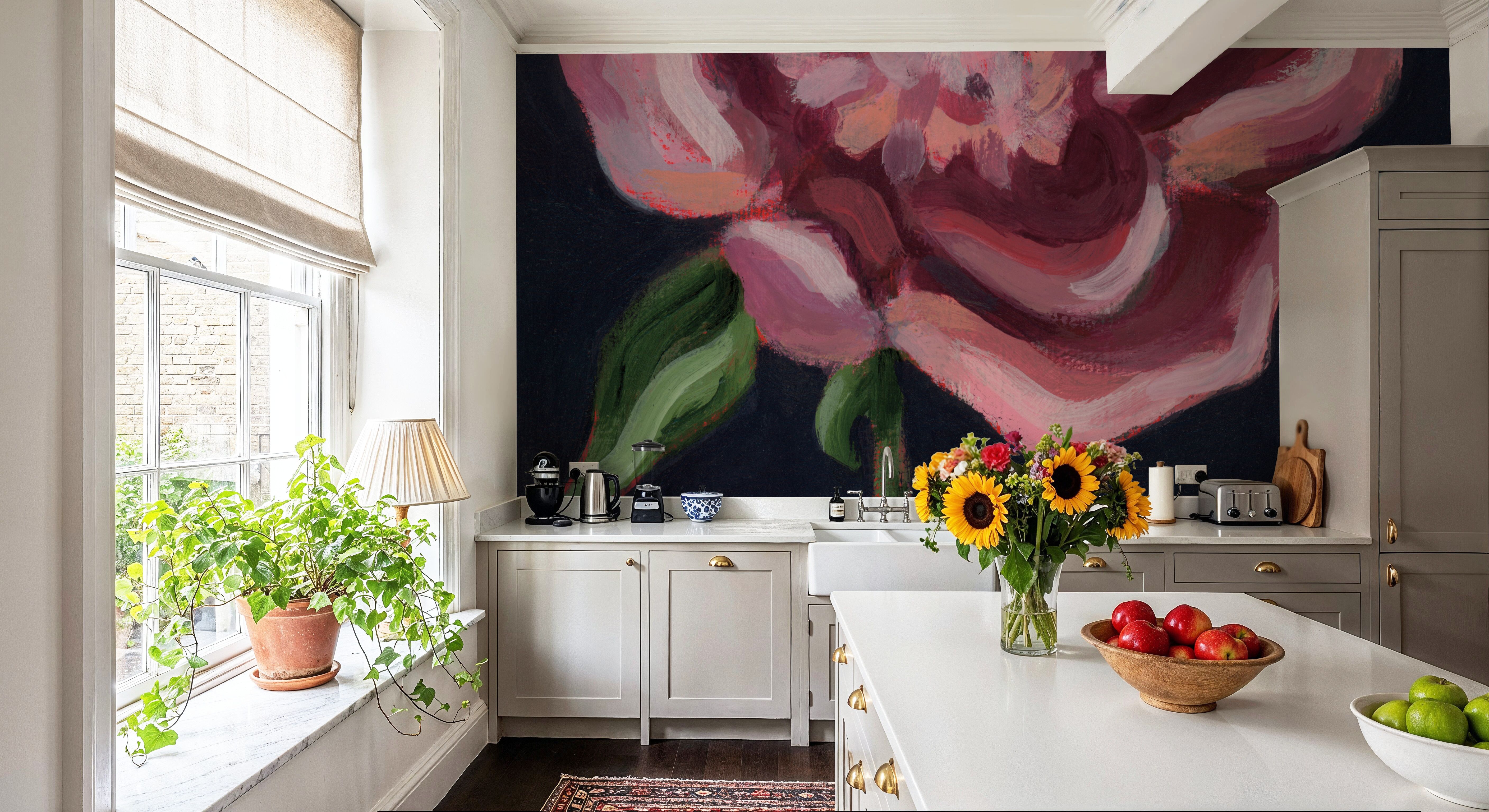 Peony in Black