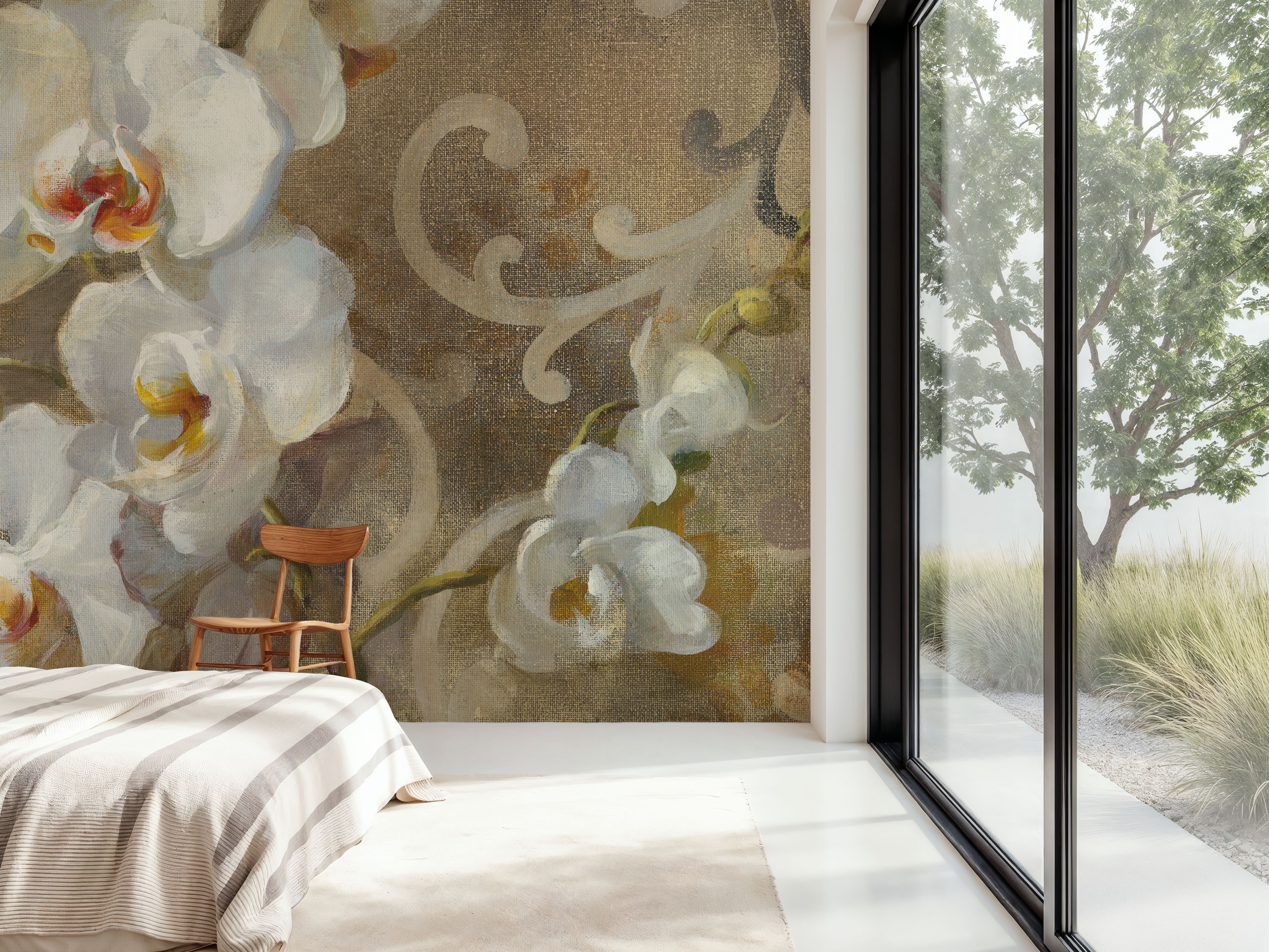 White Orchid, Wallpaper