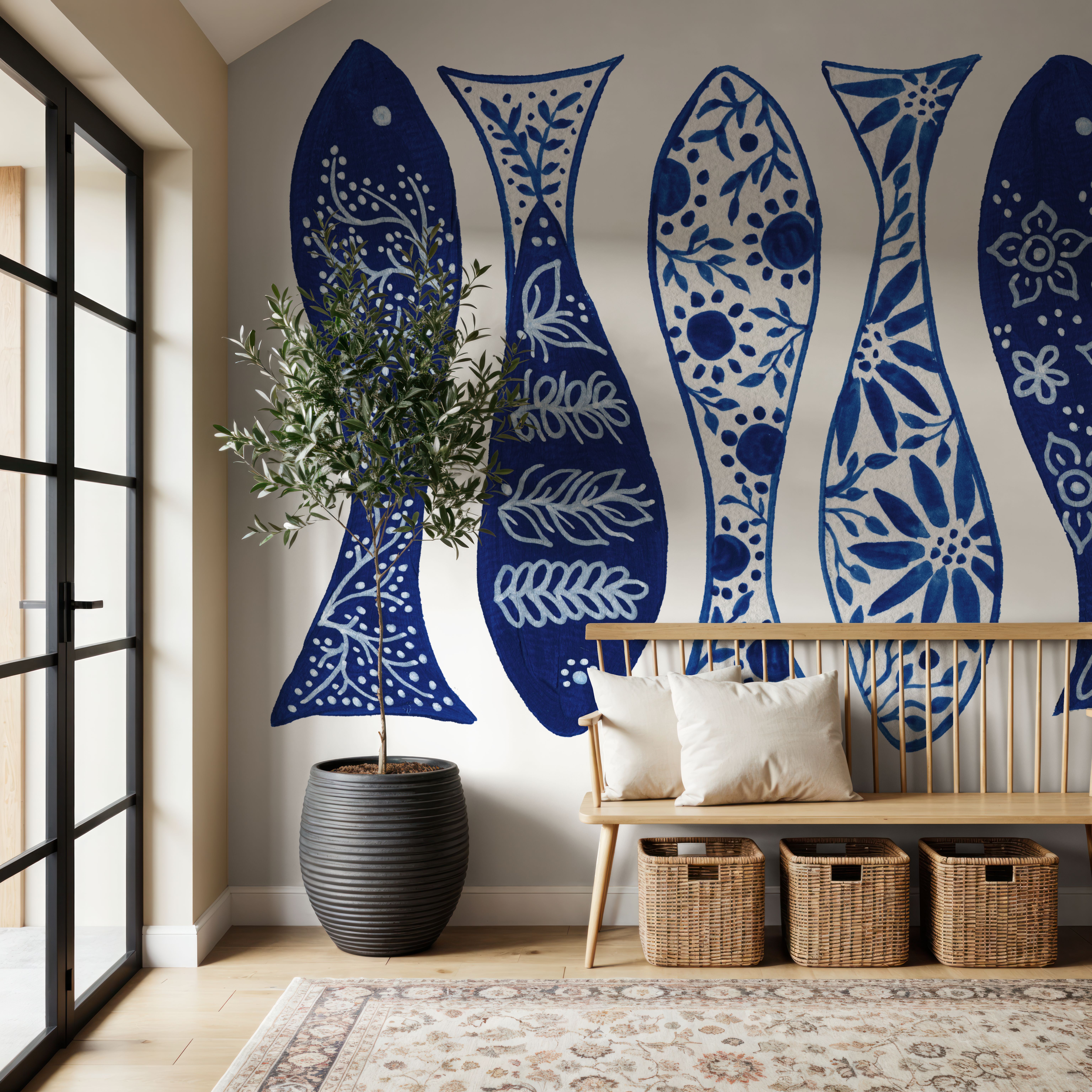 Coastal Chinoiserie VII