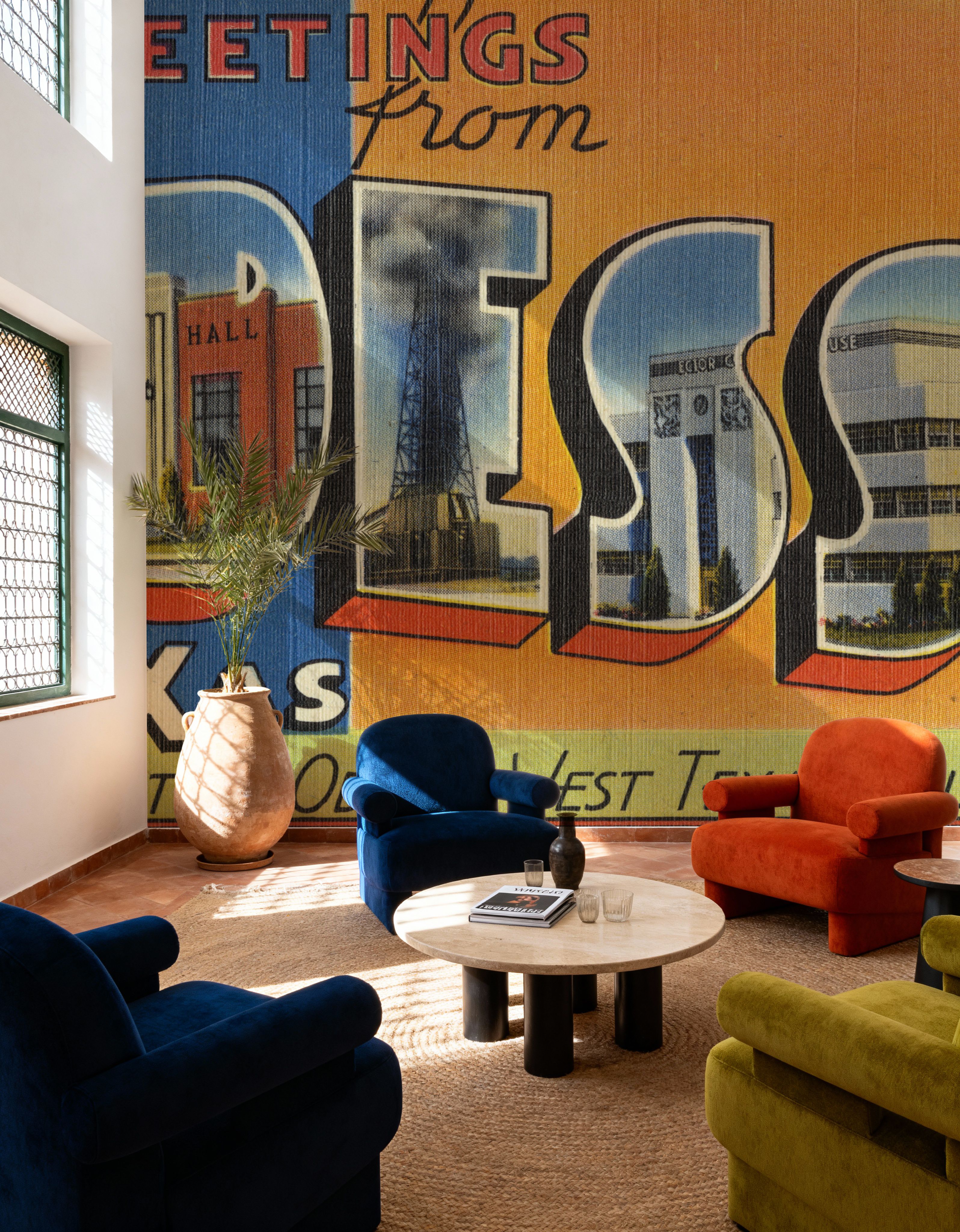 Greetings from Odessa - Screenprint Postcard