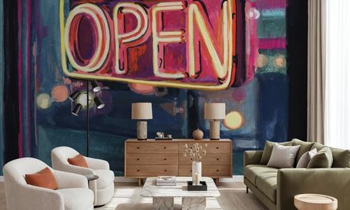 Neon Open Sign