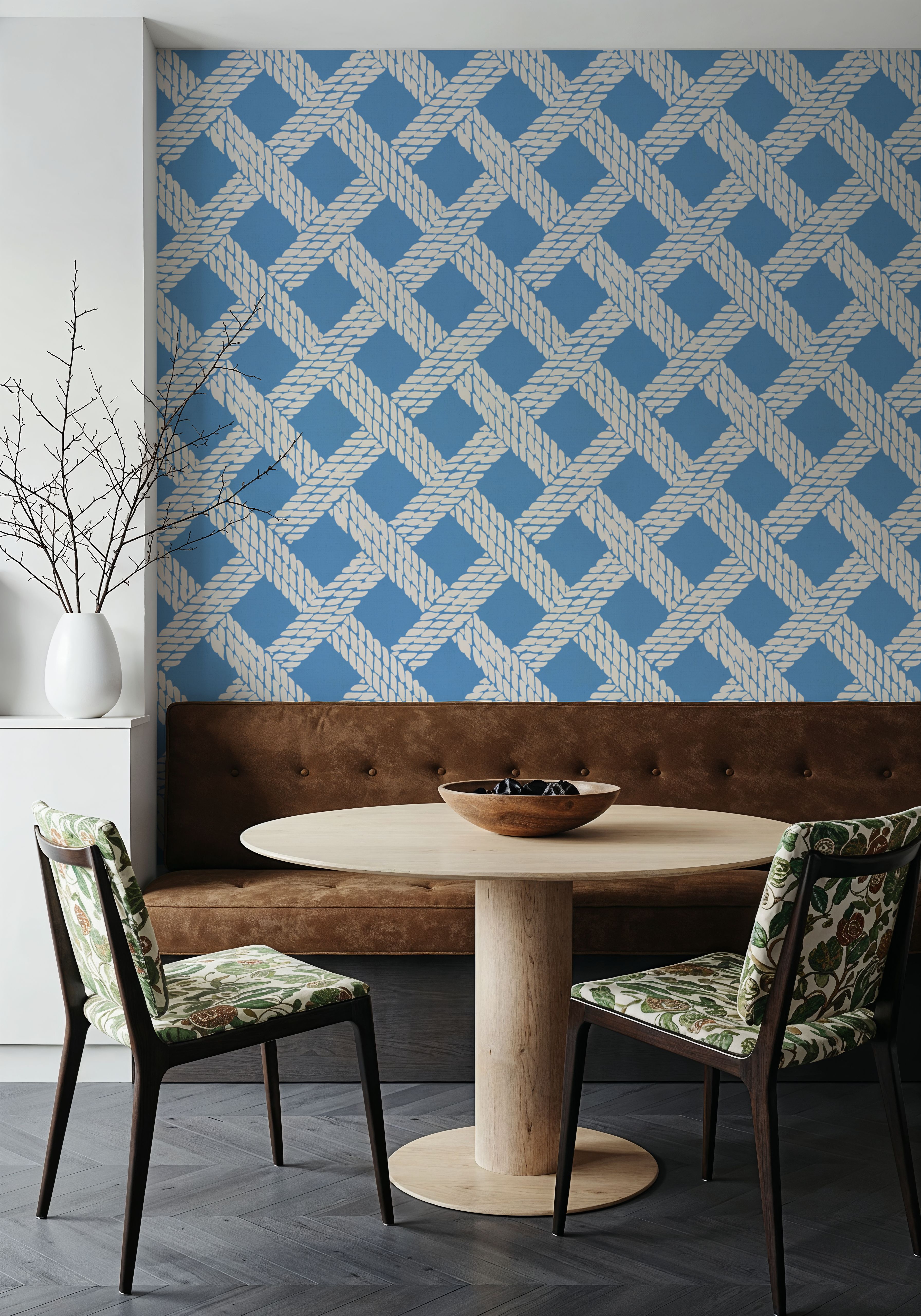 Seafood Shanty Baby Blue I, Wallpaper