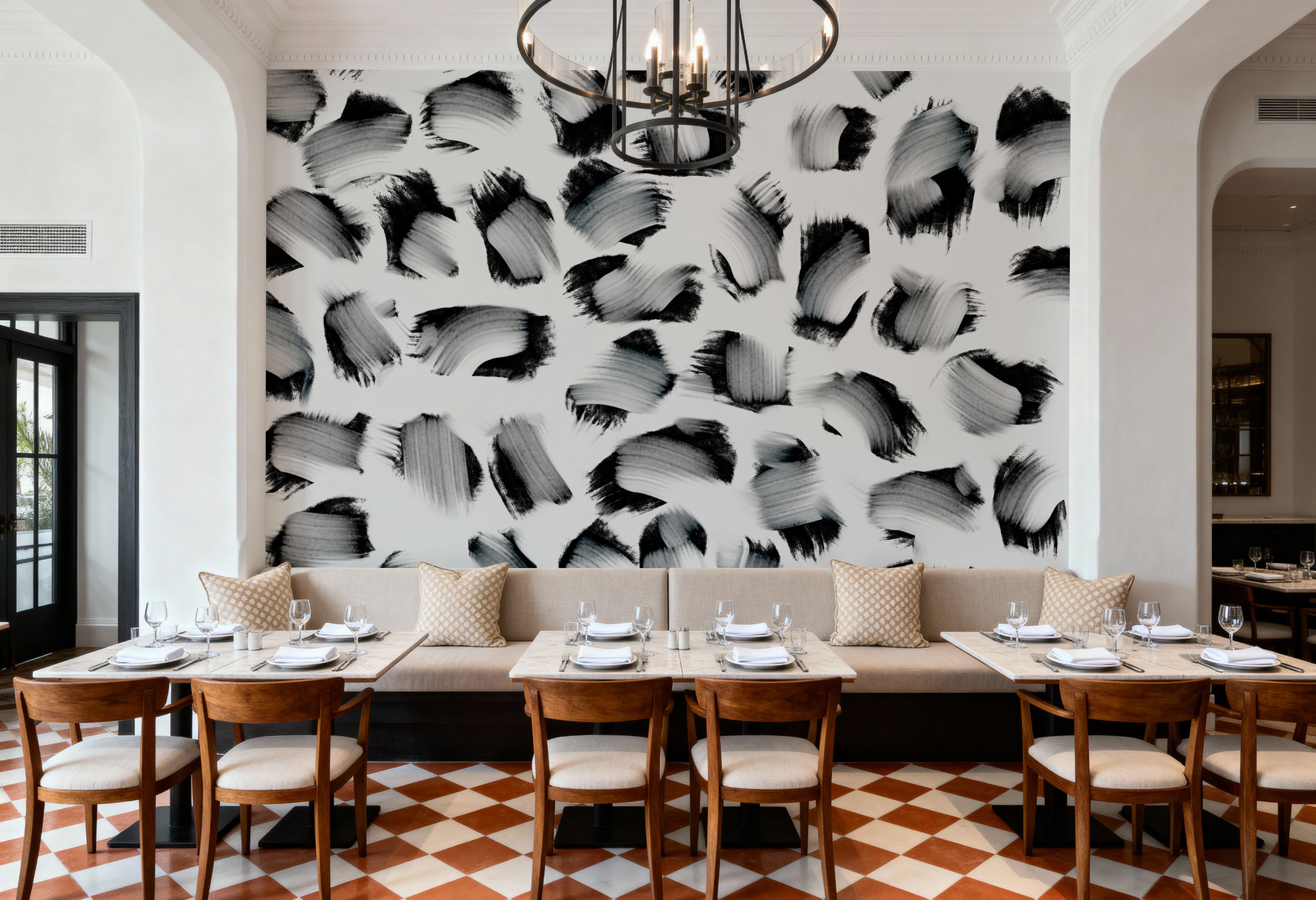 Black and White Strokes