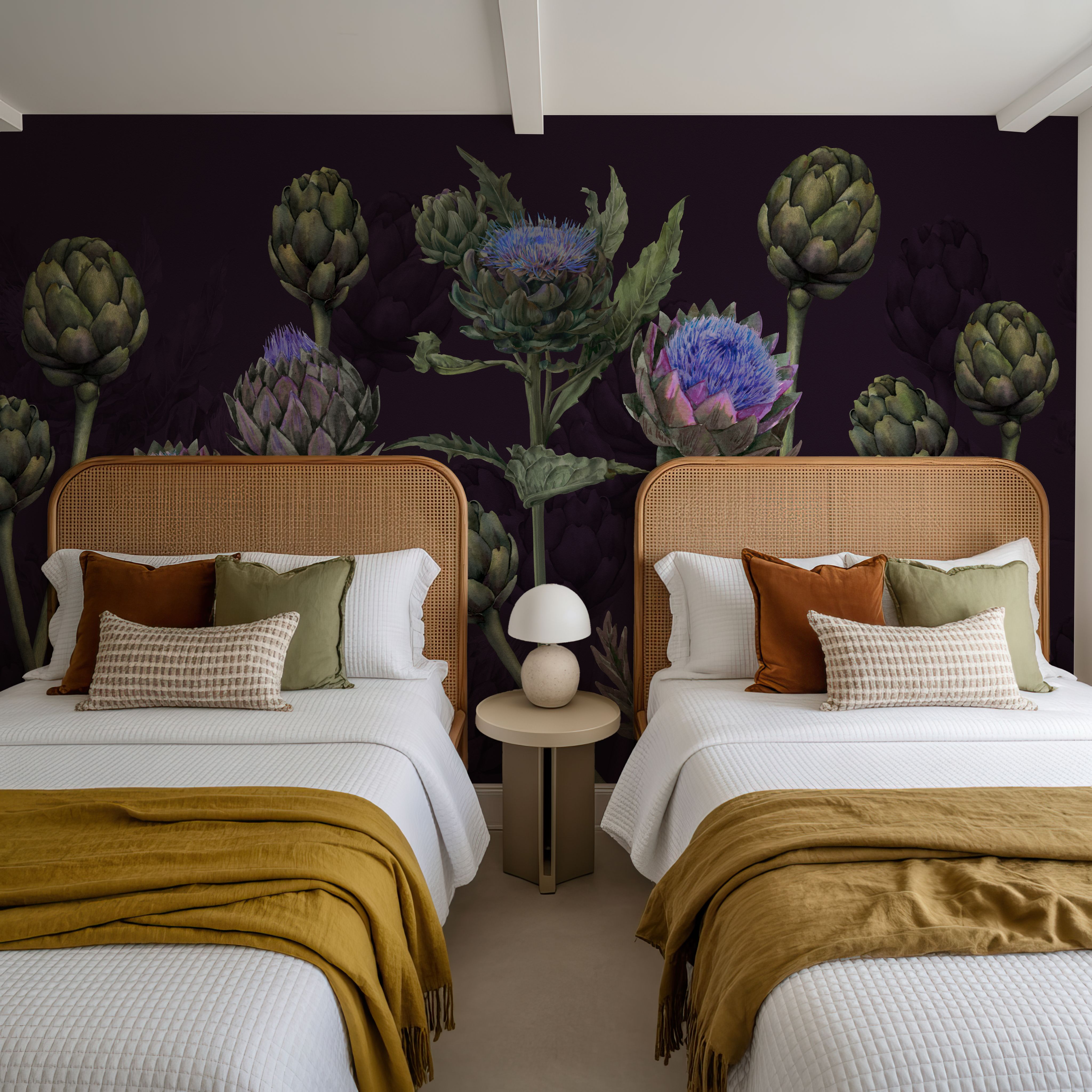 Artichoke Blooms, Midnight