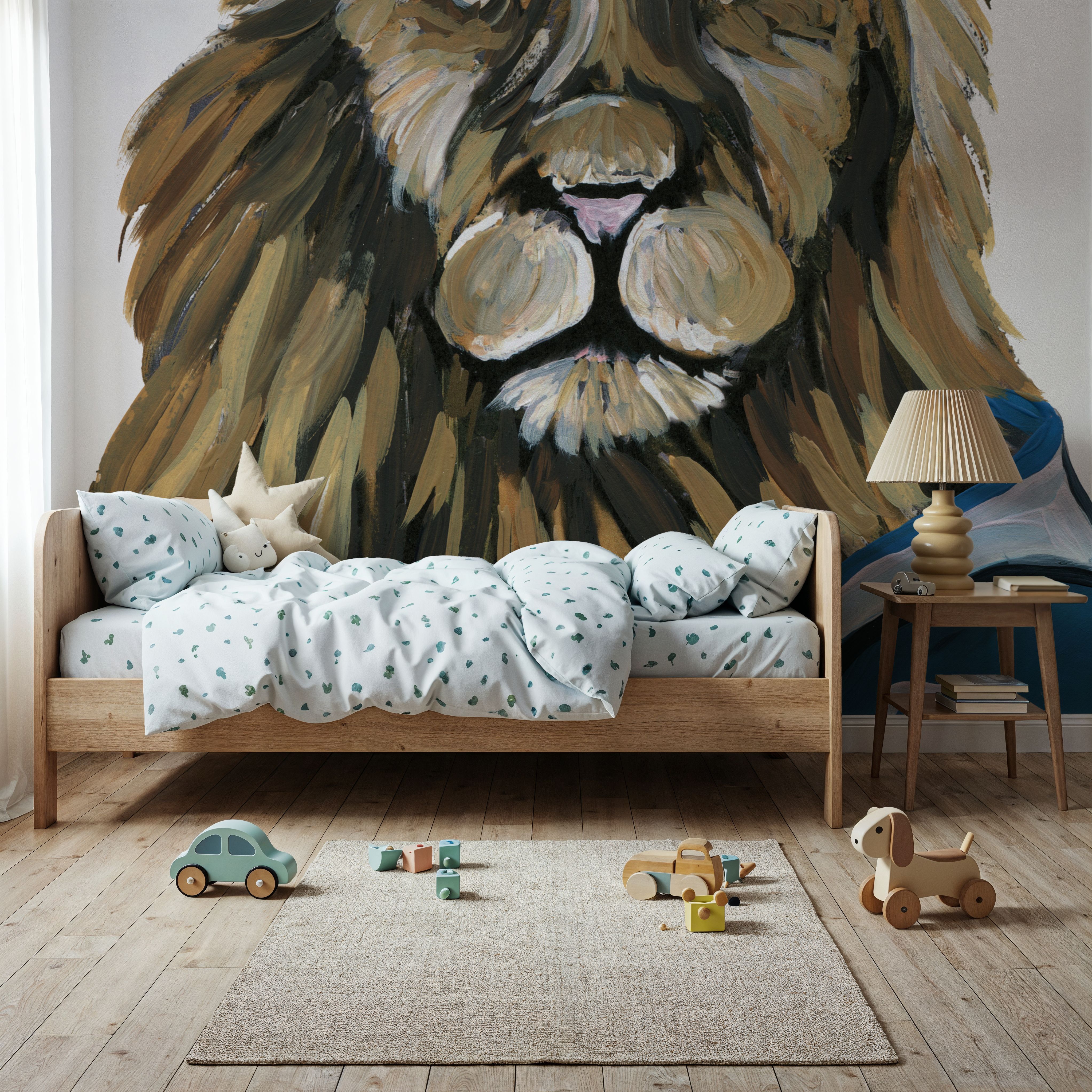 Letterman Lion