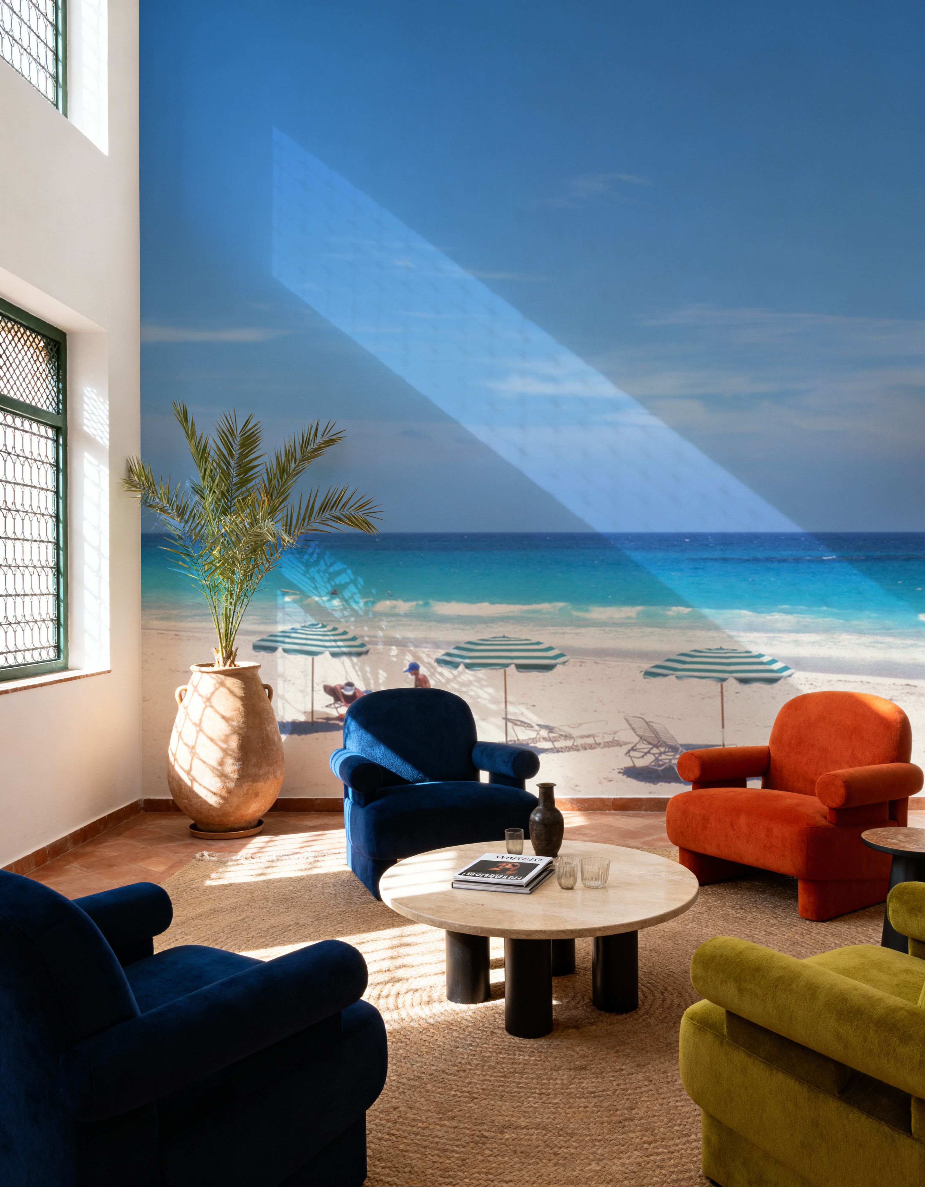 Serene Umbrella Shores