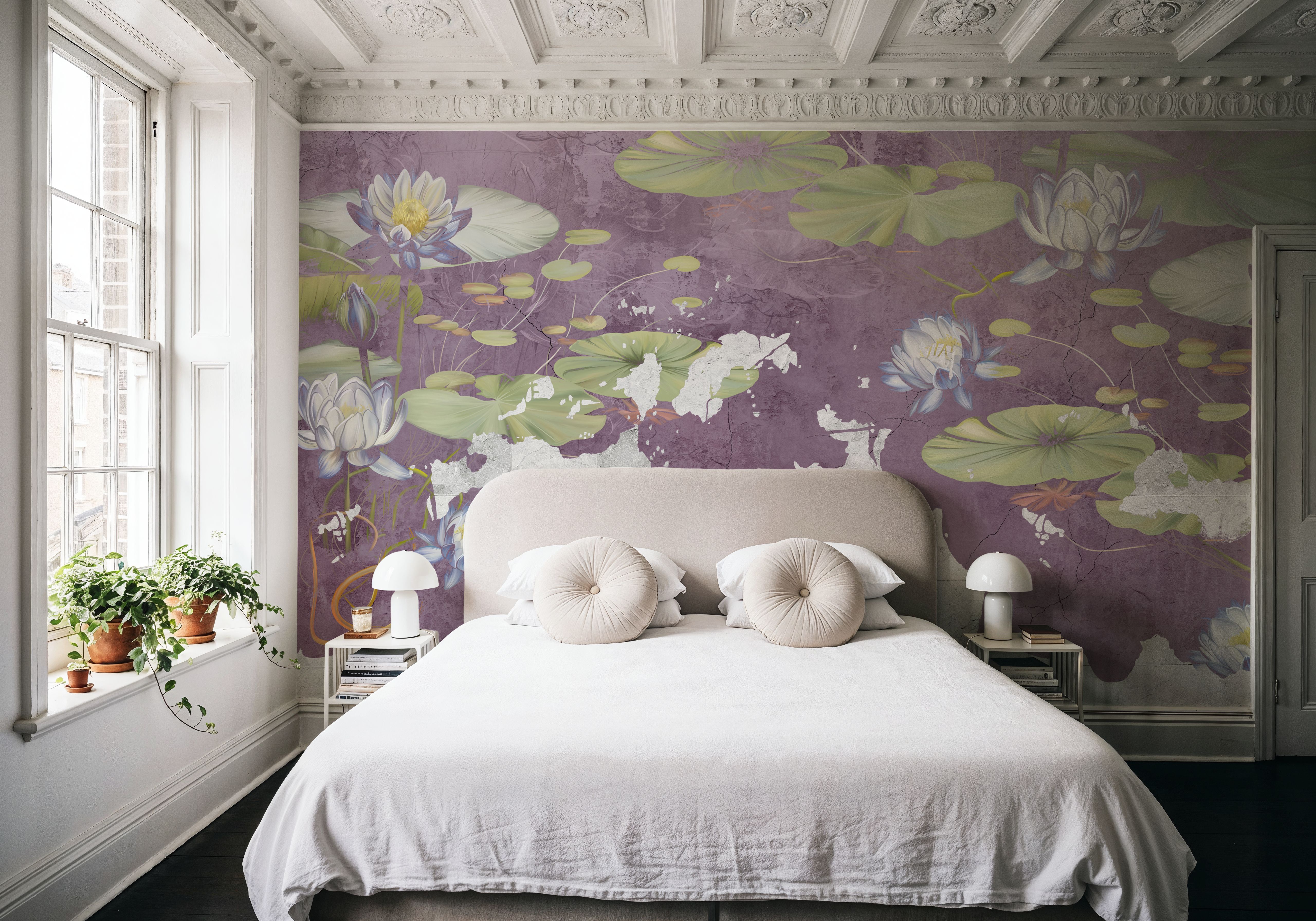 Swimming Lilies , Wallpaper