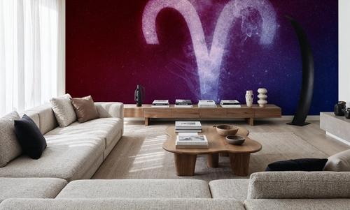 Aries Zodiac of Stars