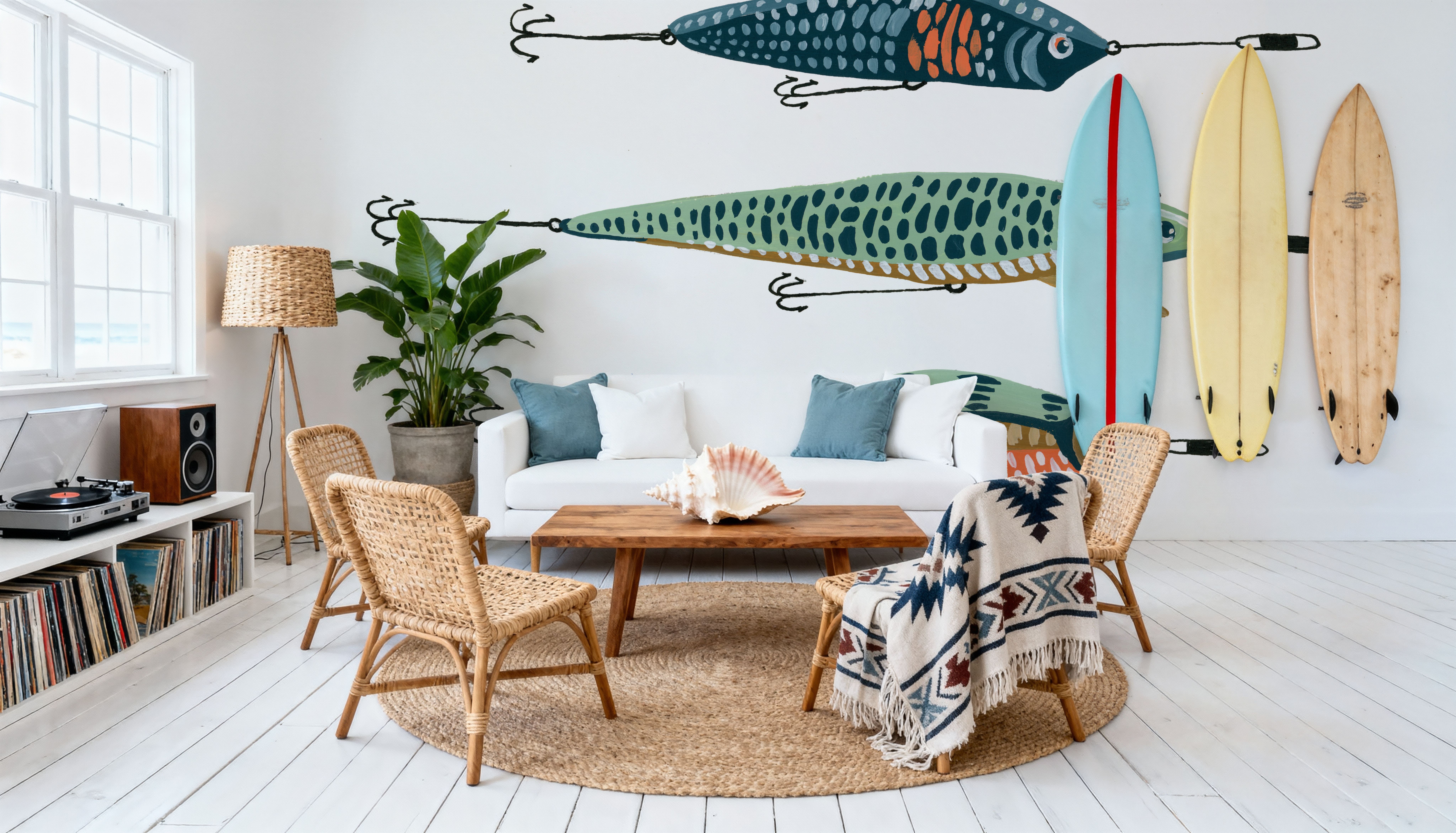 Catch of the Day V, Tapeten