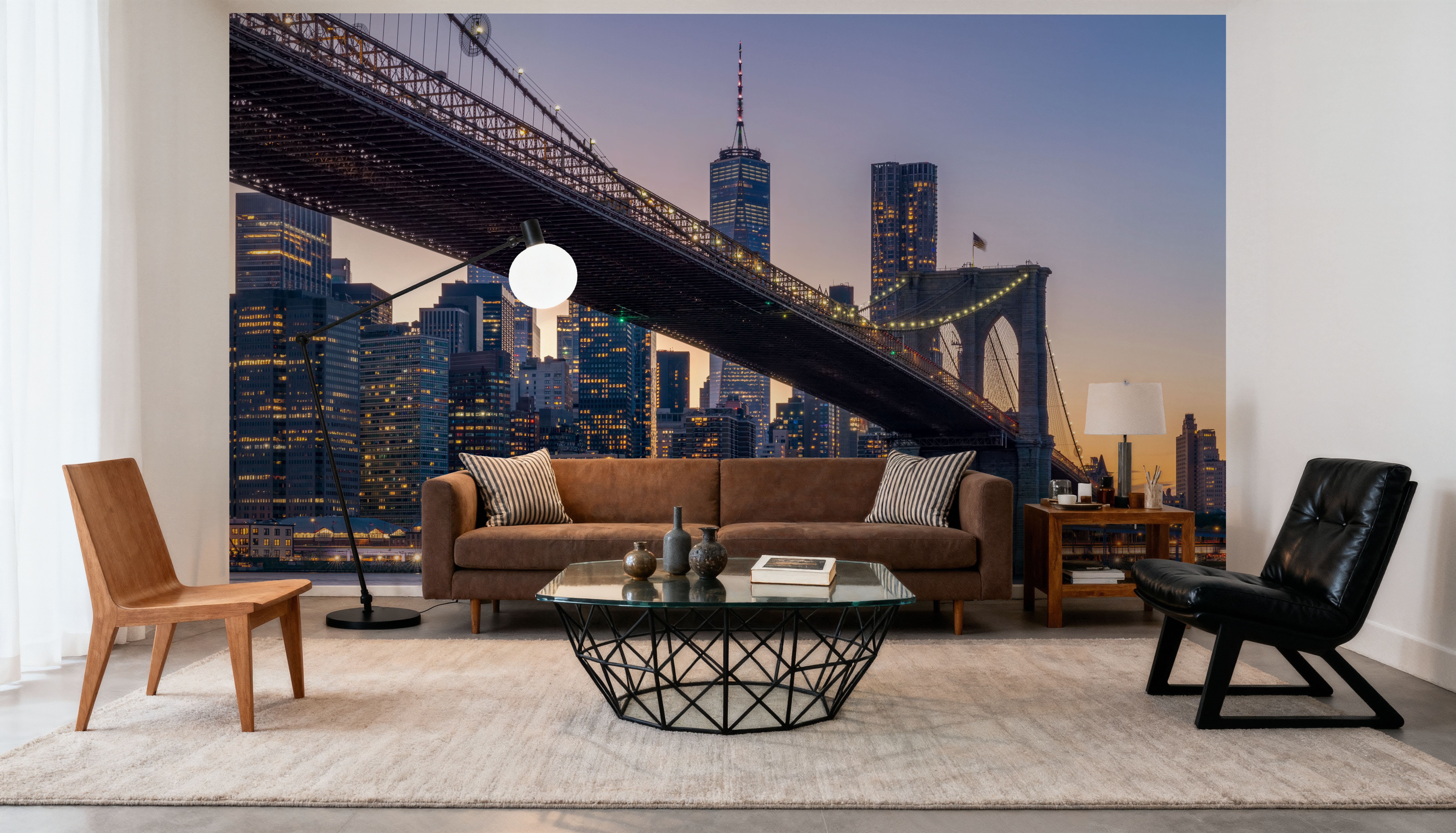 Brooklyn Bridge at Dusk Pt. II, Tapeten