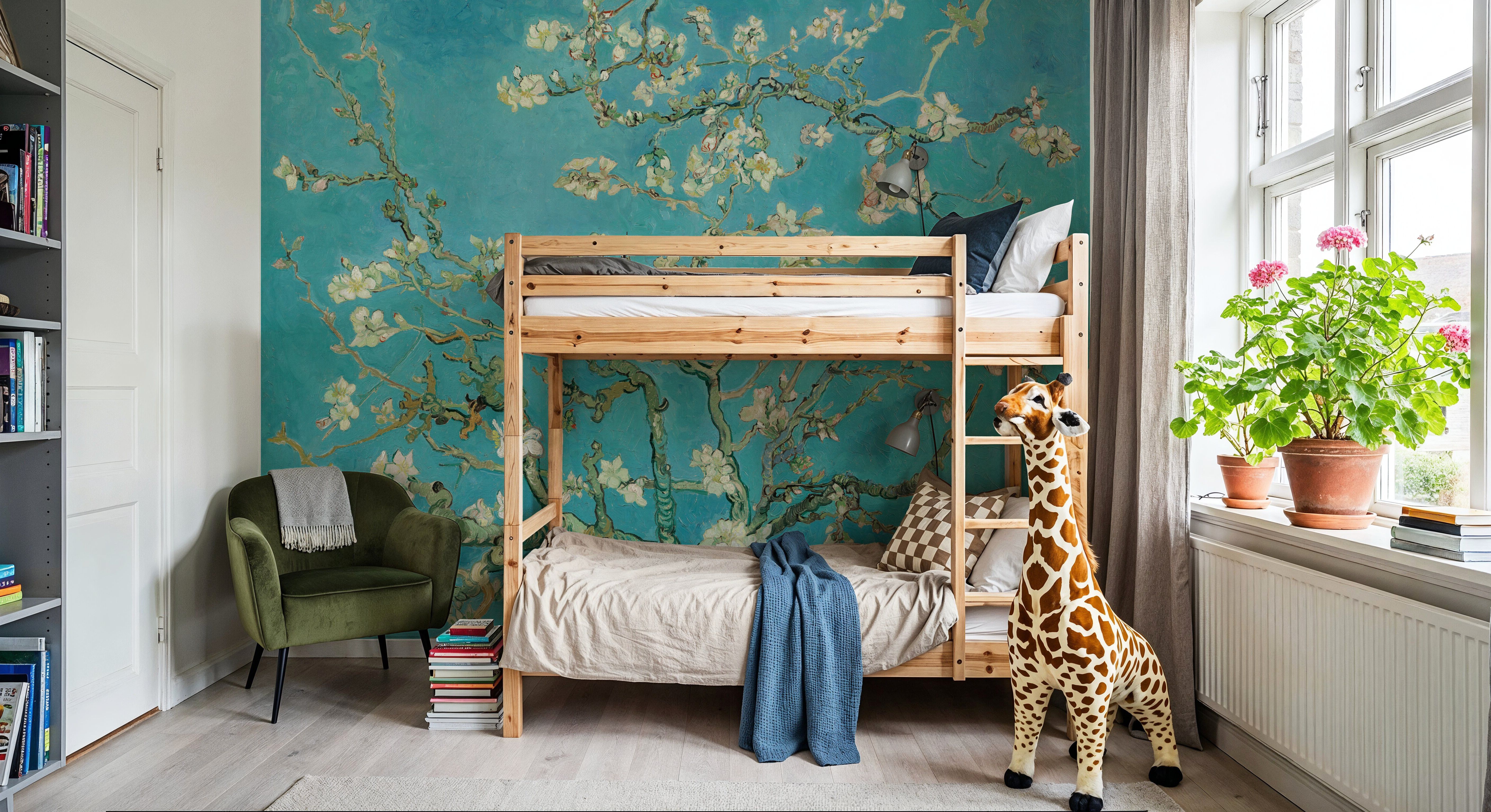 Almond Blossom, Turquoise