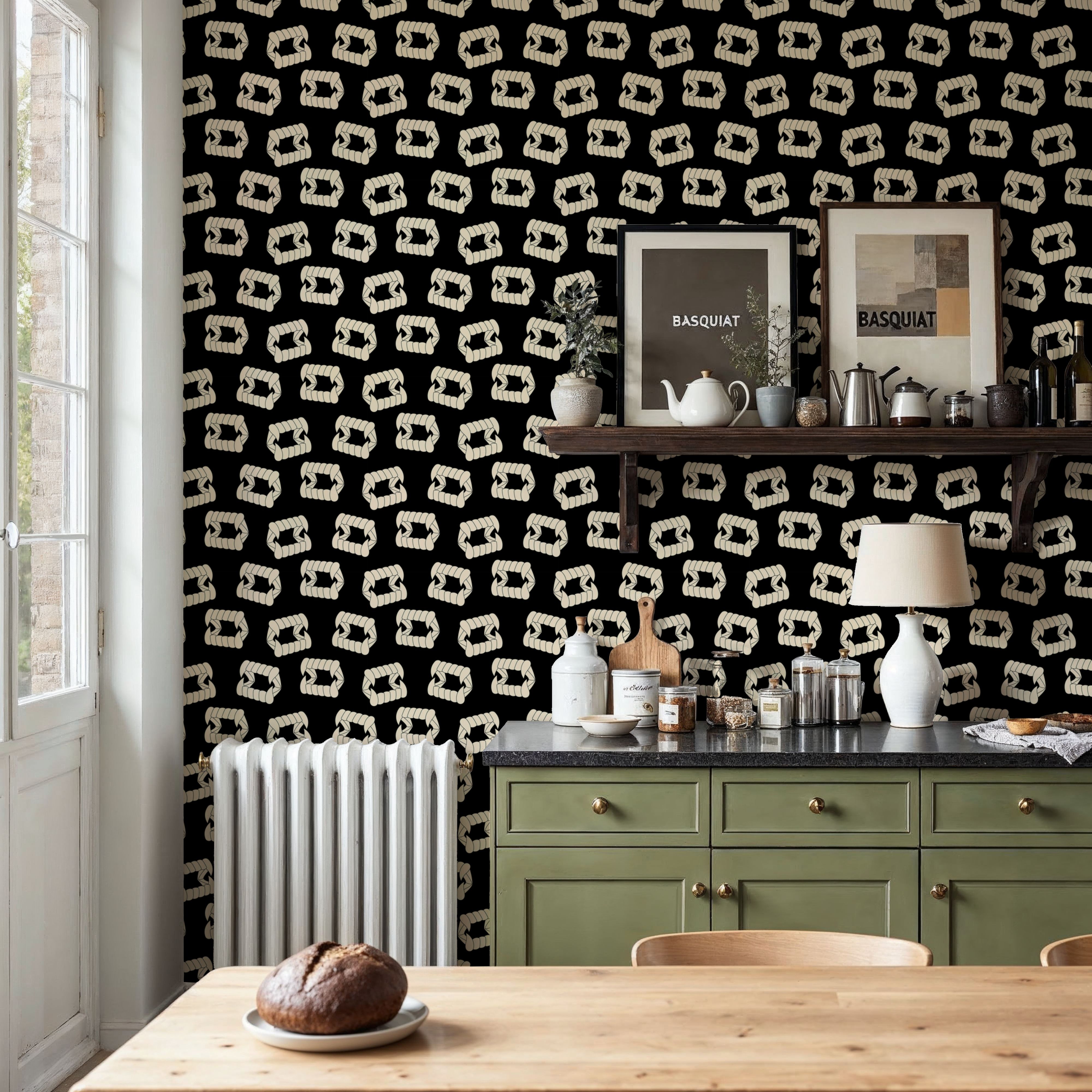 Toy Dracula Teeth, Behang