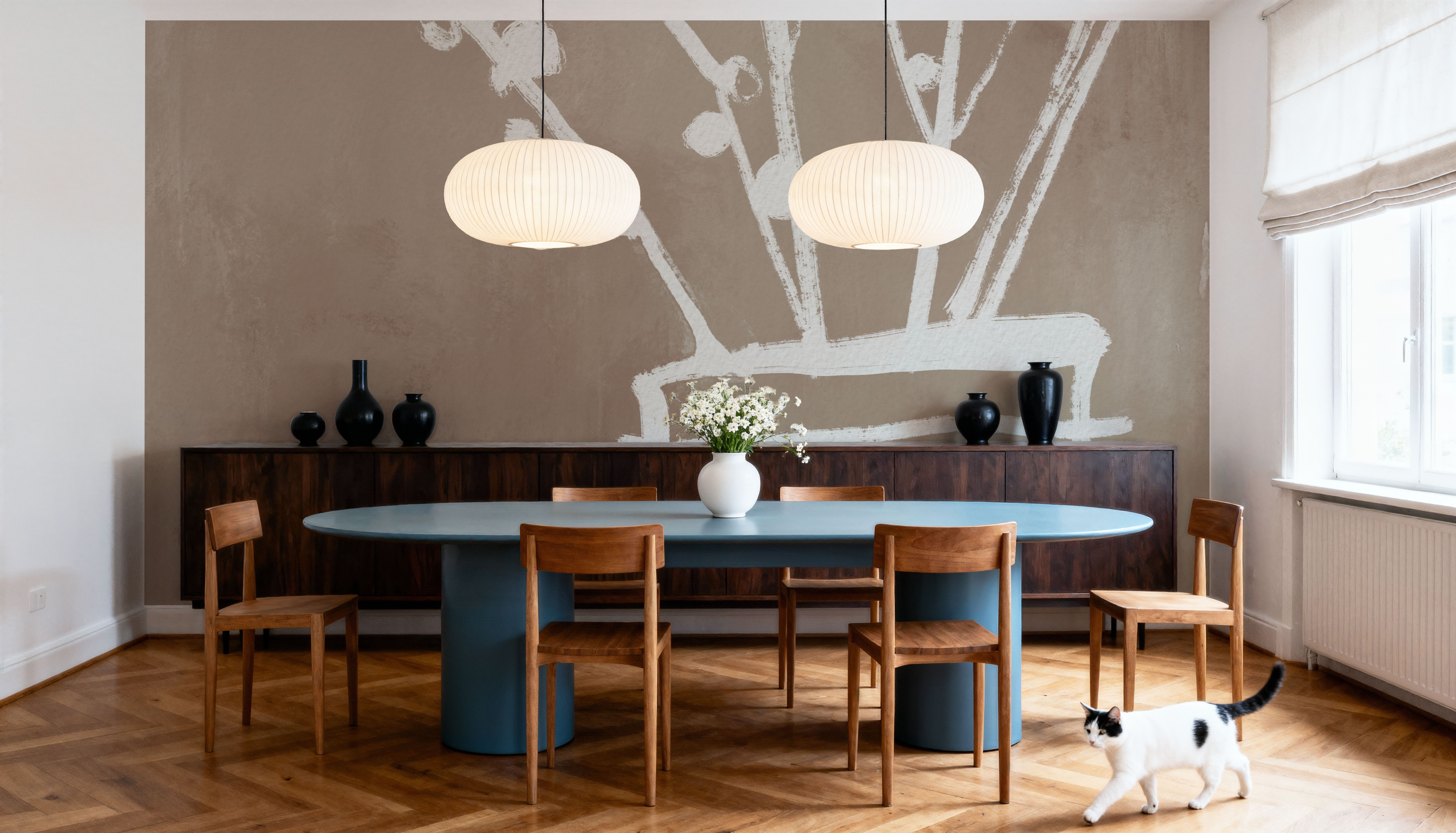 Farmhouse Jar, Behang