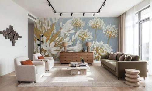 Golden Spring Blue Gray