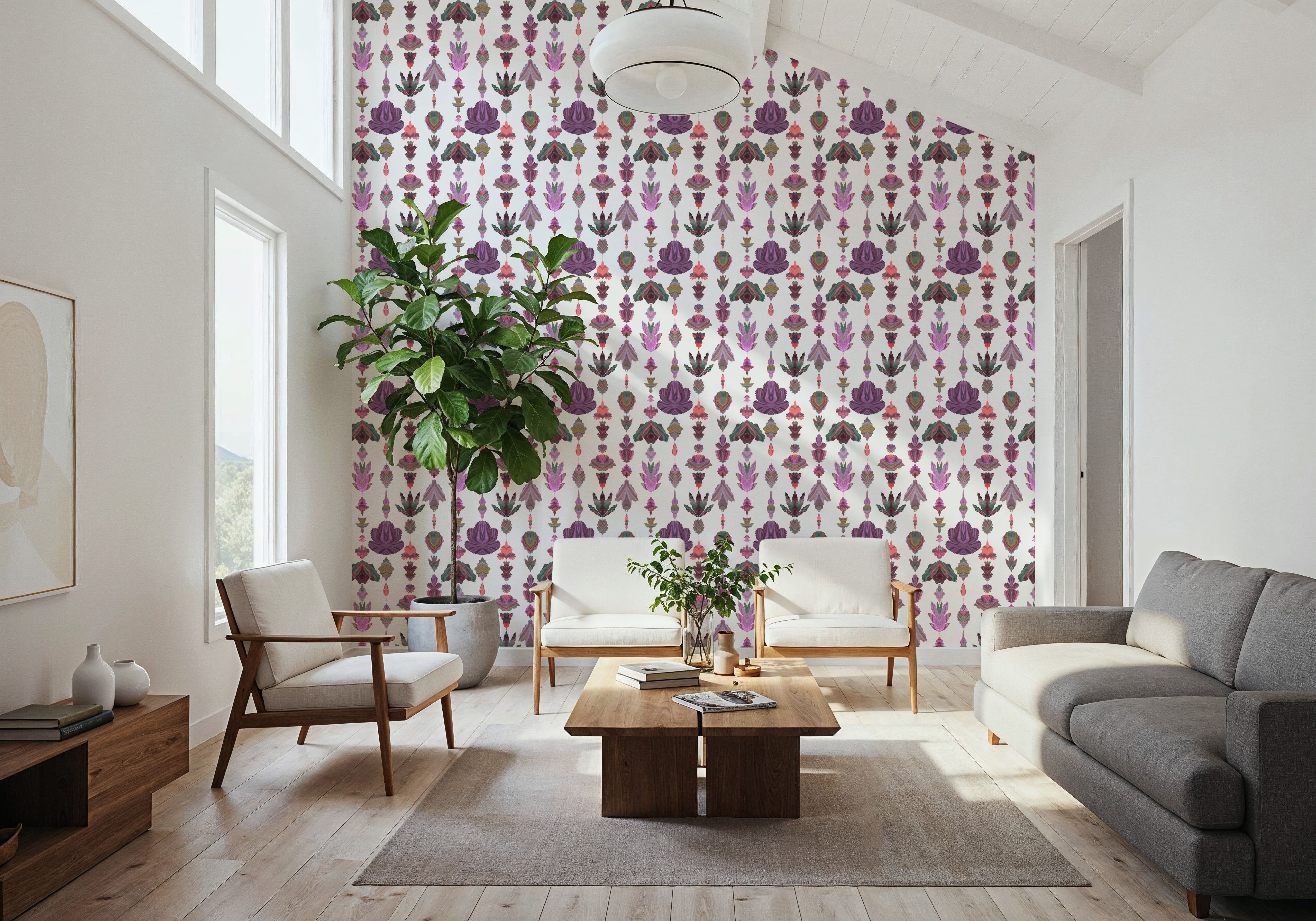 Marble Flowers, Periwinkle