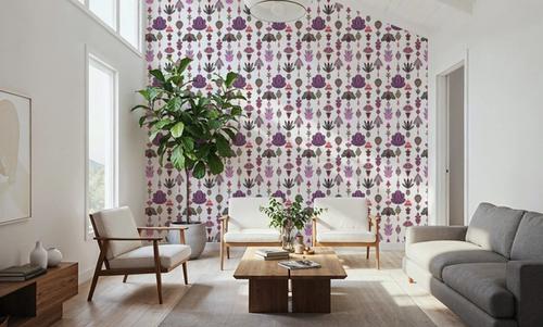 Marble Flowers, Periwinkle